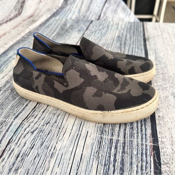 Rothy's Rothy’s Gray Camo Slip on Sneakers Size US 7 / IT 37 - 2 Thumbnail