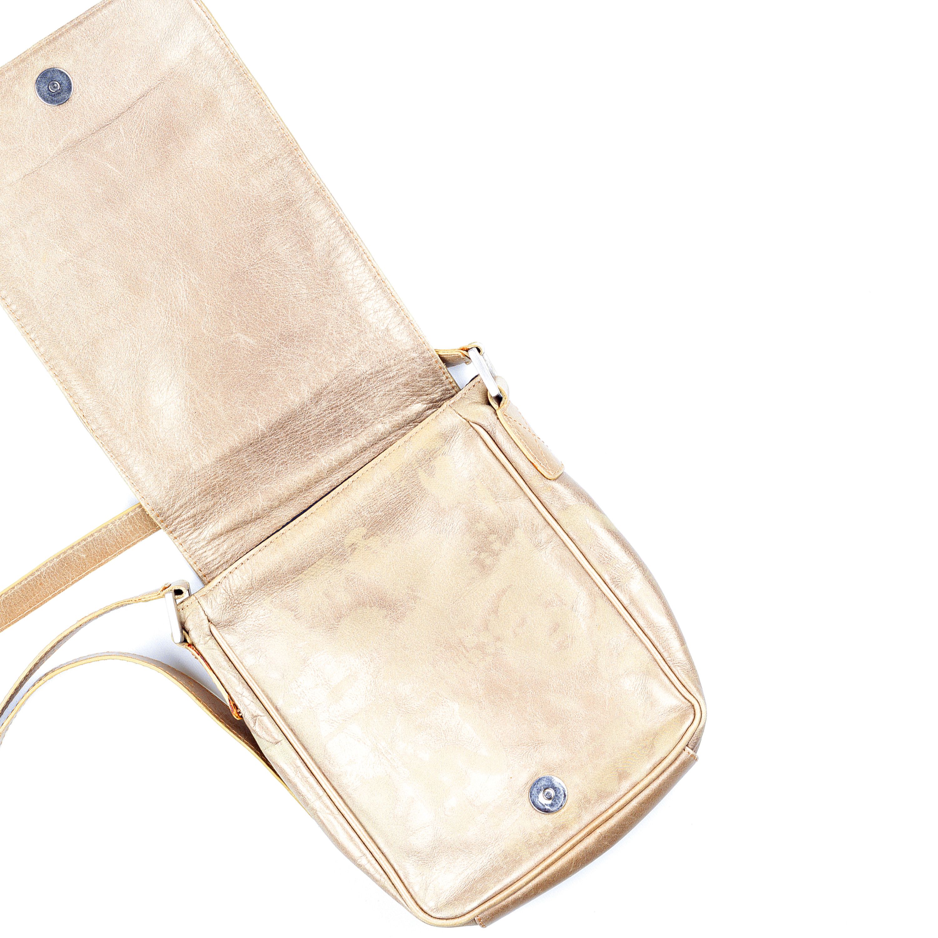 Gaultier Homme Objet × Jean Paul Gaultier Jean Paul Gaultier Vintage Faces Golden Crossbody Bag Size ONE SIZE - 3 Thumbnail