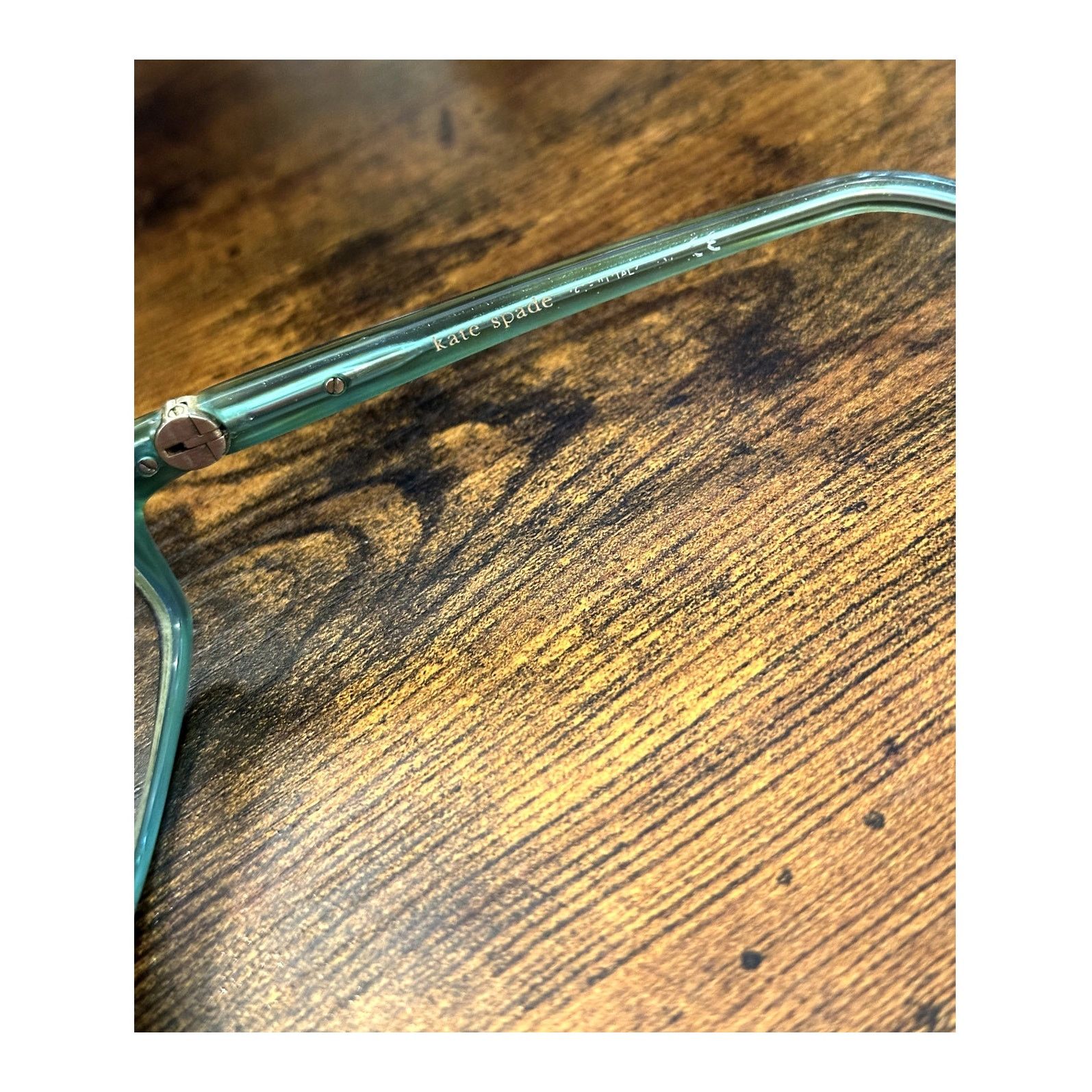 Kate Spade Kate Spade Elisabeth OJEY Tortoise Aqua Frames Glasses Size ONE SIZE - 5 Thumbnail