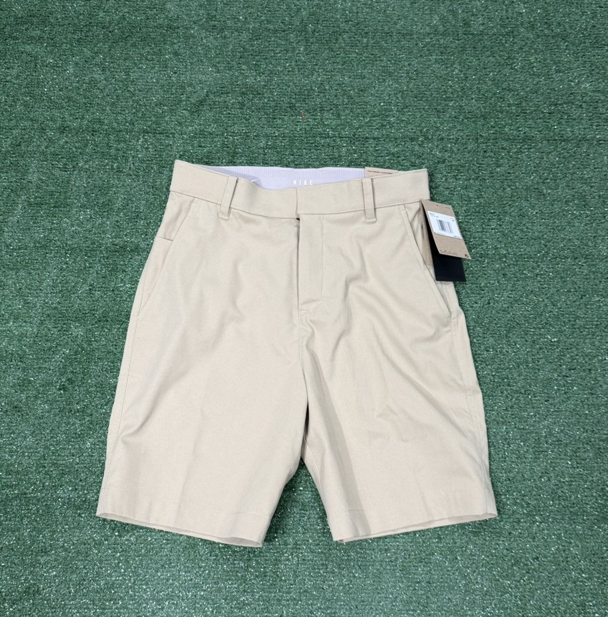Nike Mens 8" Chino Golf Shorts Sz 28 NWT Khaki FD5721-250