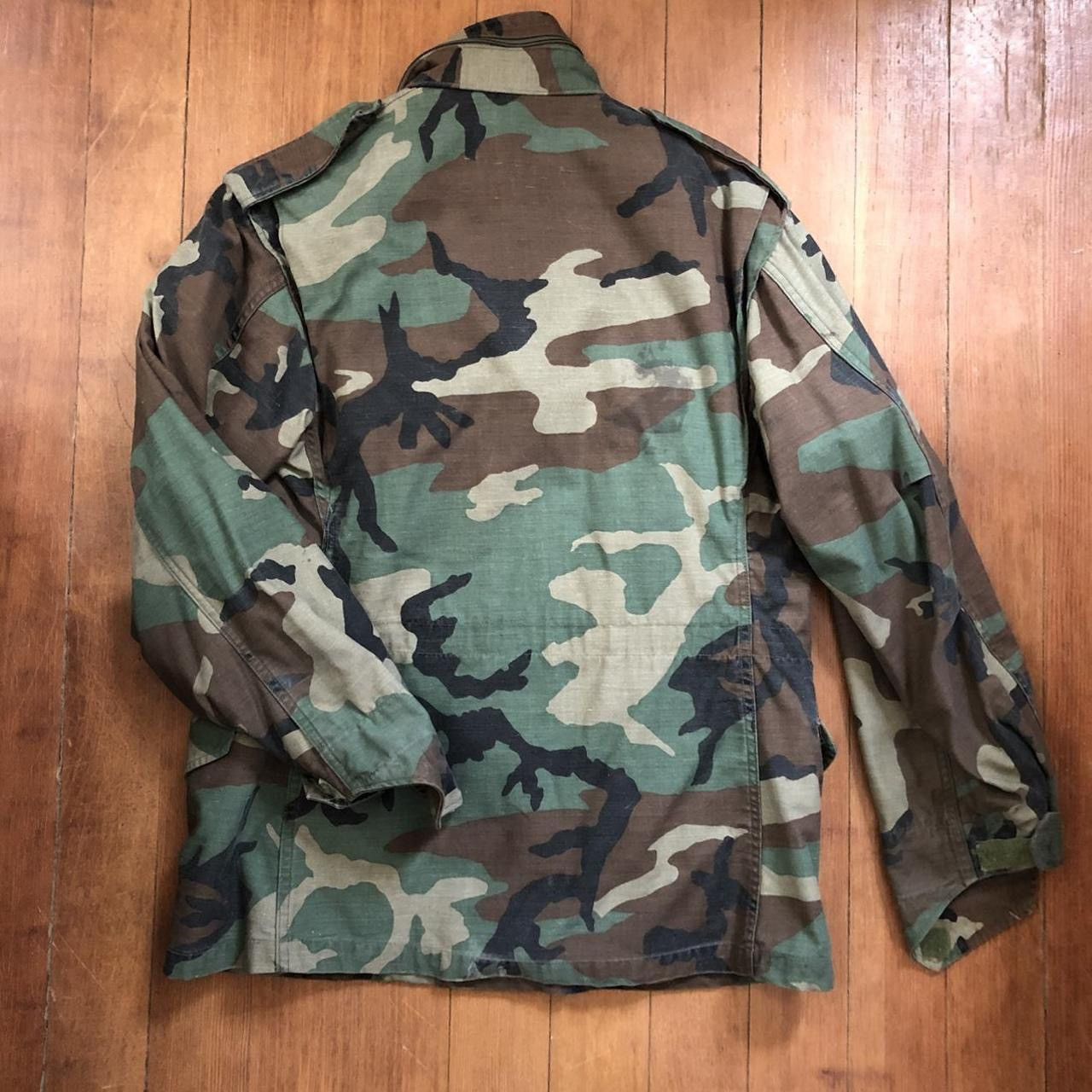 Vintage Vintage genuine camo army jacket Size US M / EU 48-50 / 2 - 3 Thumbnail
