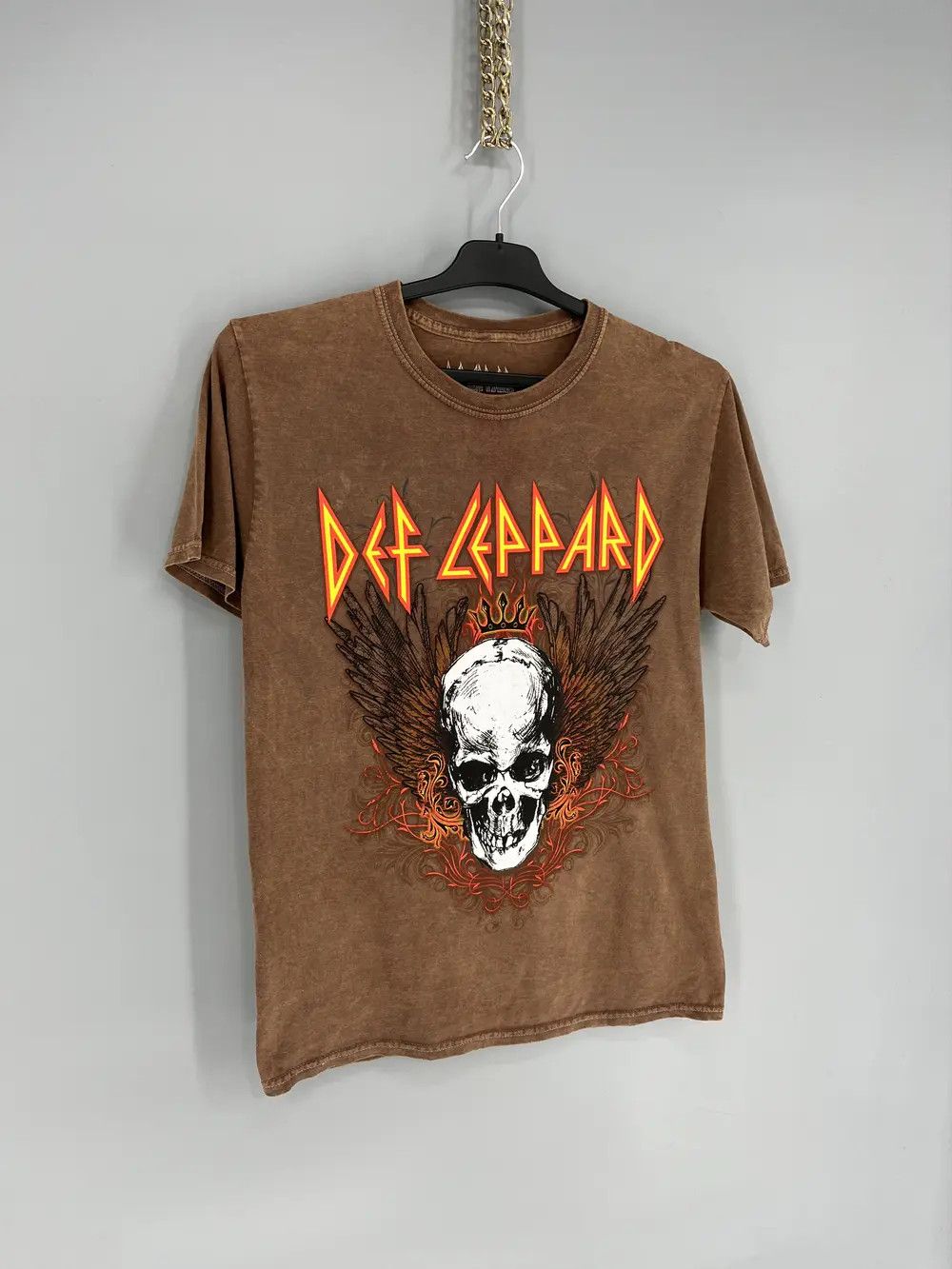 Band Tees Vintage Y2K Def Leppard Band Tee Size S Faded Double Sided Size US S / EU 44-46 / 1 - 2 Thumbnail