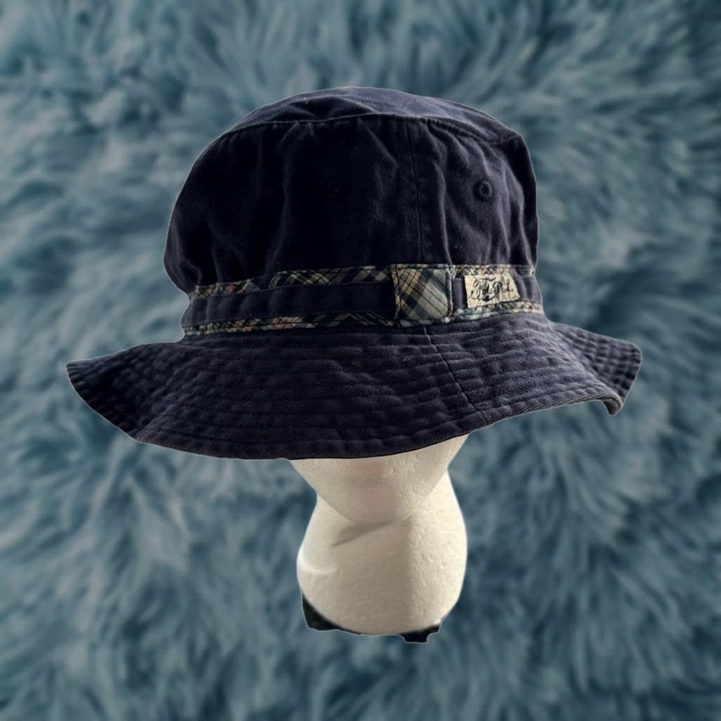 Polo Ralph Lauren VINTAGE Polo Ralph Lauren Bucket Hat S/M Blue 90s Fisherman Plaid Casual Travel Mens RARE Size US S / EU 44-46 / 1 - 1 Thumbnail