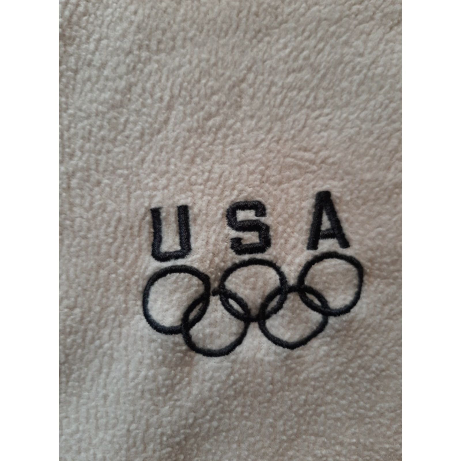 Vintage VINTAGE Olympic Games Sweatshirt Mens M Long Sleeve Full Zip MADE IN USA Size US M / EU 48-50 / 2 - 2 Thumbnail