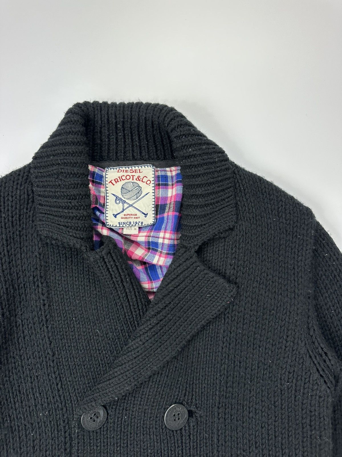 Diesel Diesel Tricot&Co Heavyweight Sweater High Quality Black Size US M / EU 48-50 / 2 - 6 Thumbnail