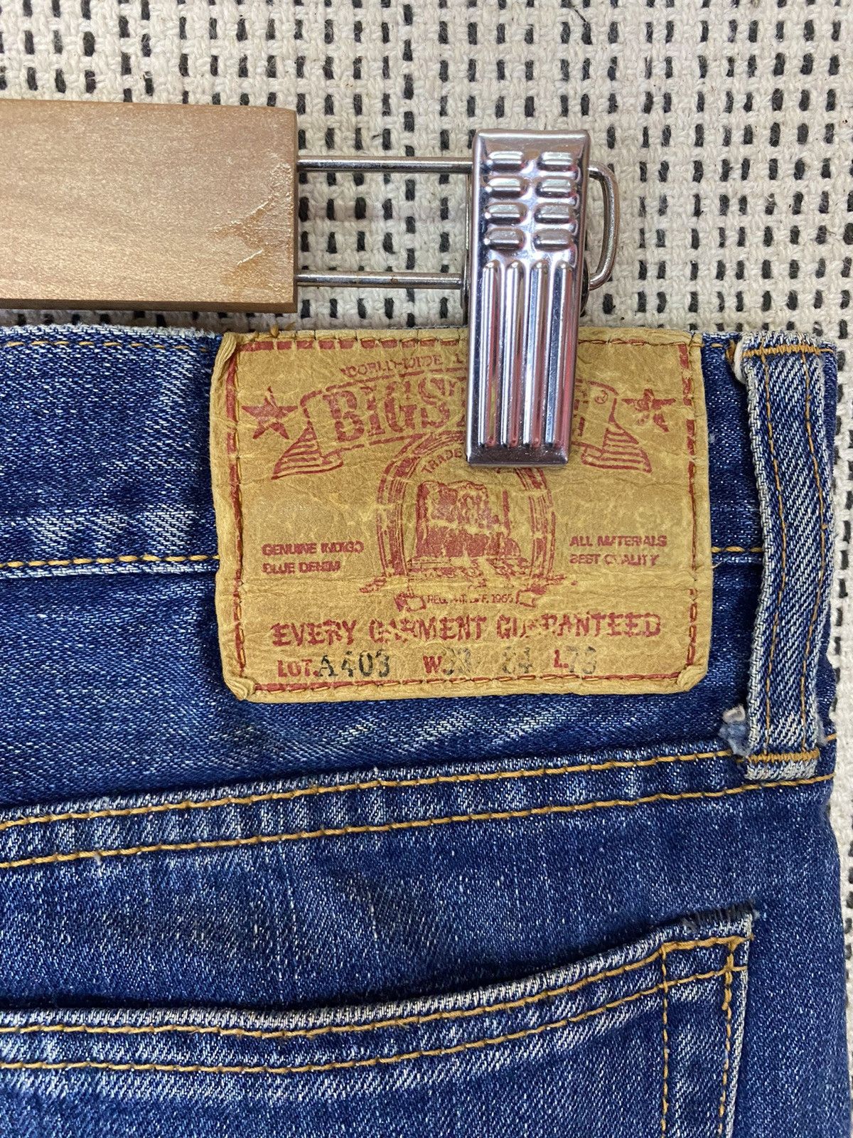 Vintage Vintage 80s big stone denim regular fits Size US 32 / EU 48 - 8 Thumbnail