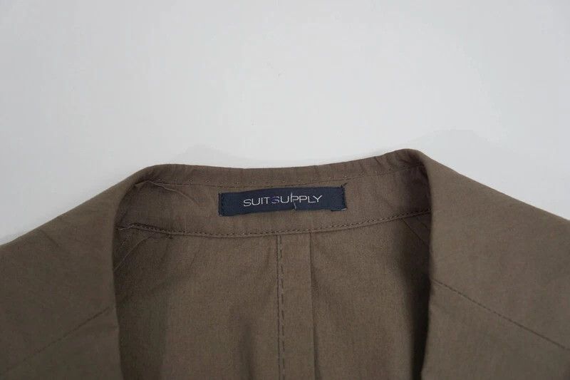 Suitsupply Men Suitsupply Blazer Lazio Patch Unconstructed Unlined US34 Size 34R - 3 Thumbnail