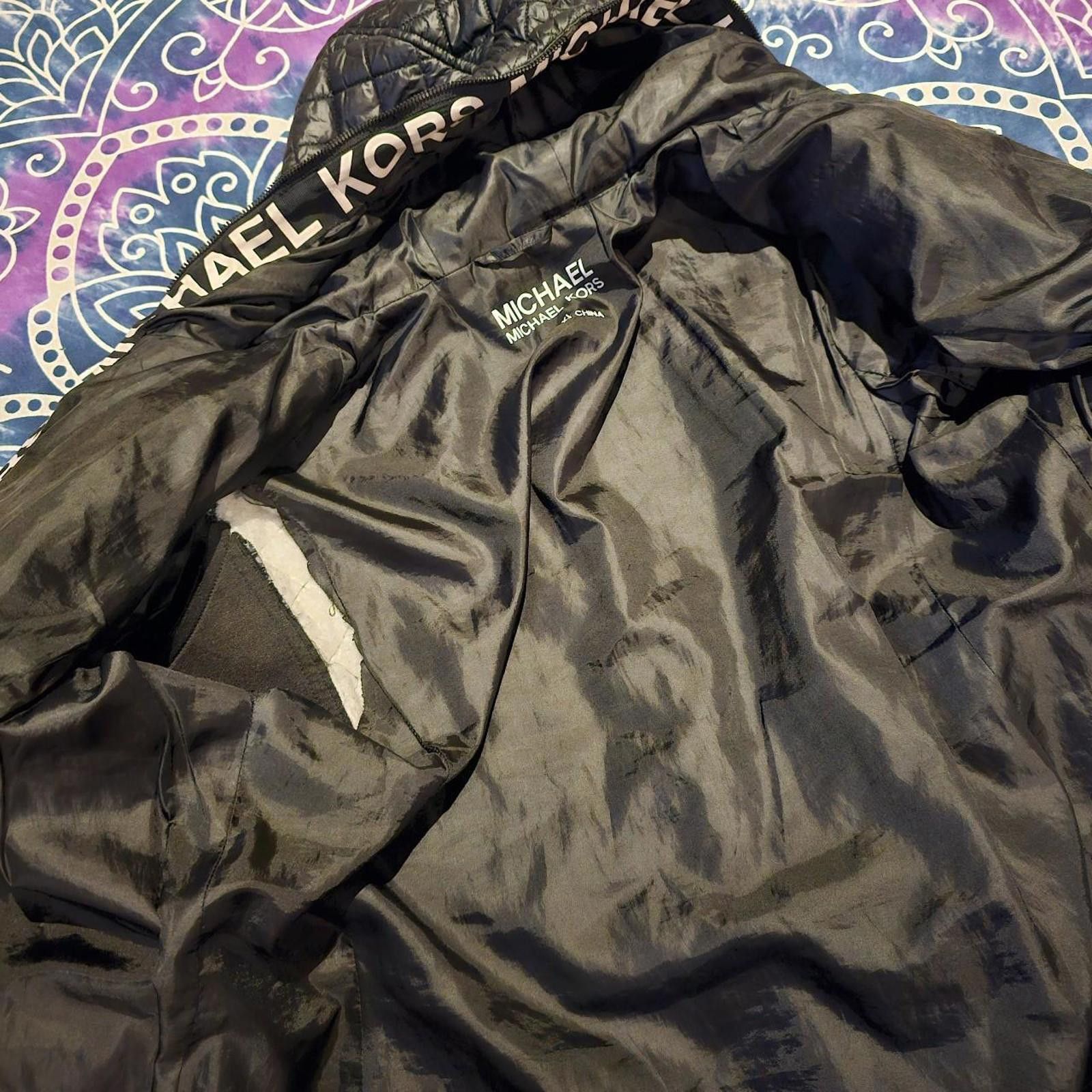 Michael Kors MICHAEL Michael Kors Women's Black Jacket Size XL / US 12-14 / IT 48-50 - 7 Thumbnail