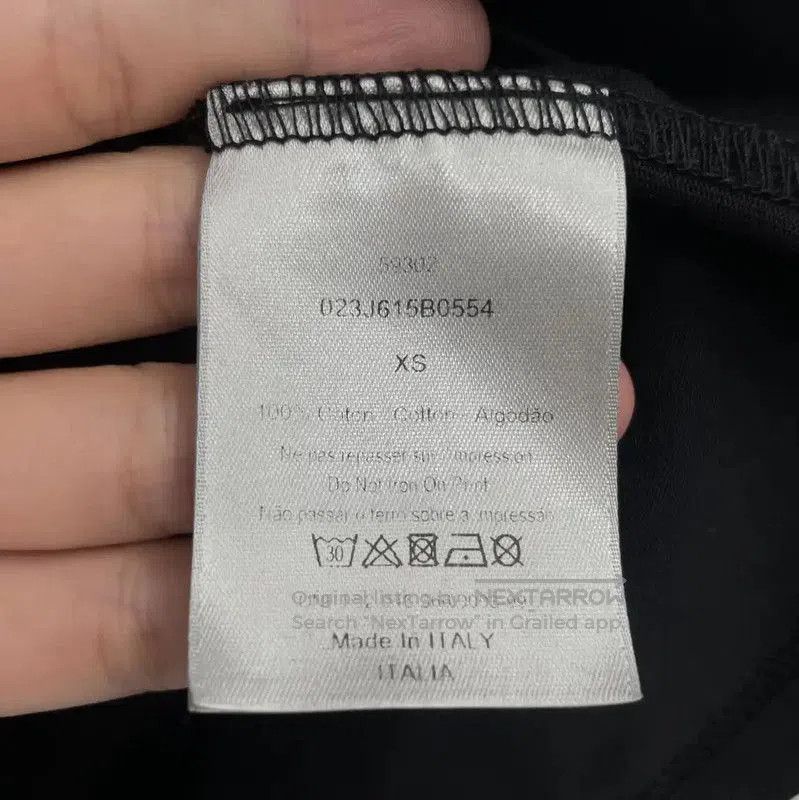 Dior Dior Black Cotton Summer Men's T-Shirt . Size US XS / EU 42 / 0 - 5 Thumbnail