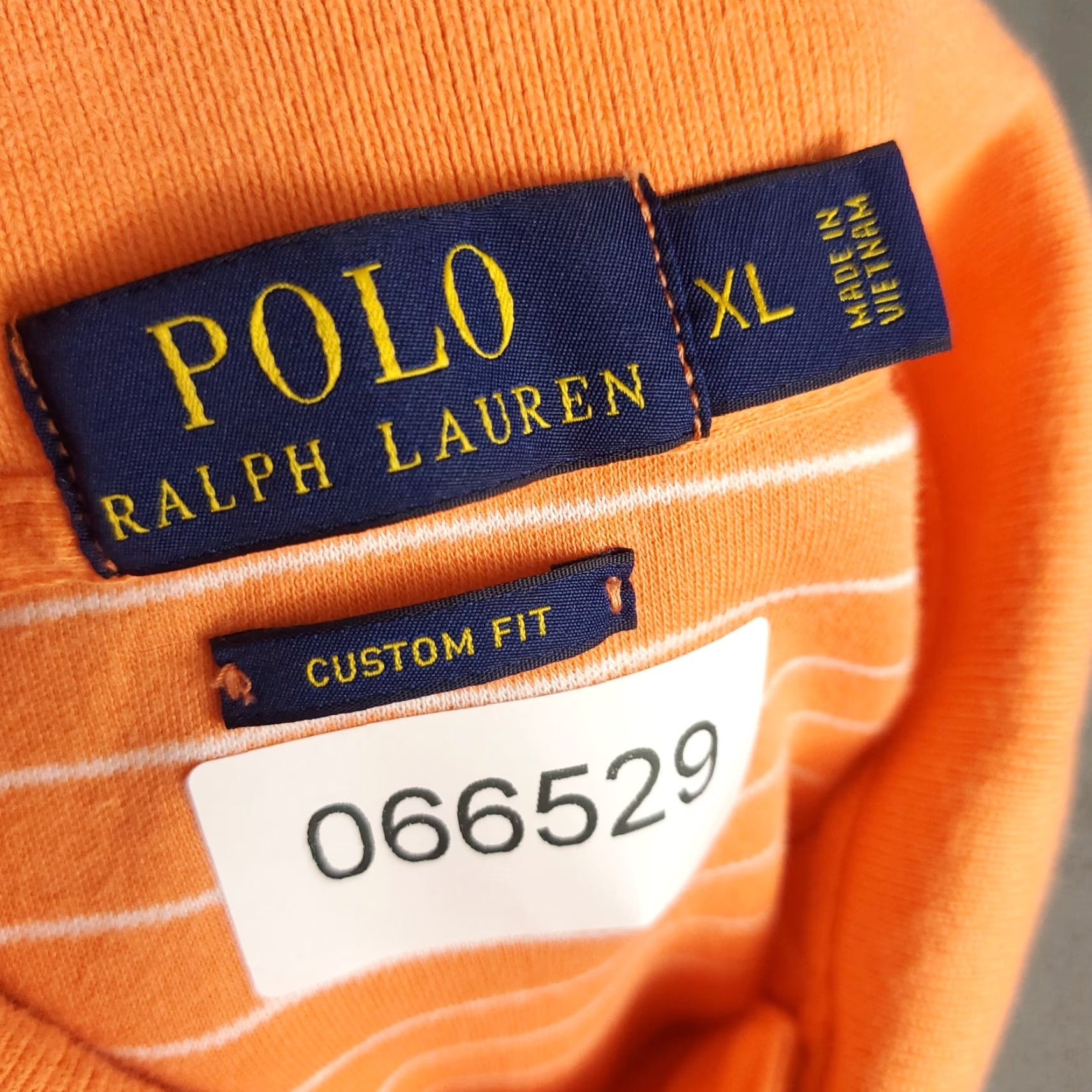 Ralph Lauren Ralph Lauren Polo Shirt Mens XL Orange Striped Pony Custom Fit Short Sleeve Polo Shirt Mens XL Orange Striped Pony Custom Fit Short Sleeve Size US XL / EU 56 / 4 - 6 Thumbnail