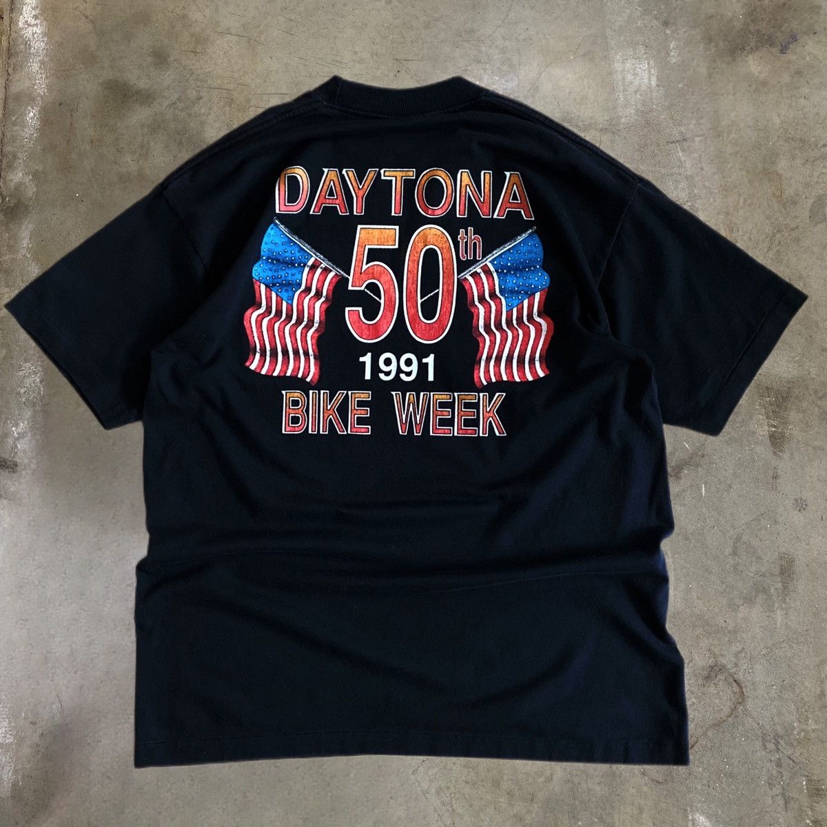 Harley Davidson VINTAGE 1990 HARLEY DAVIDSON TEE Size US L / EU 52-54 / 3 - 2 Thumbnail