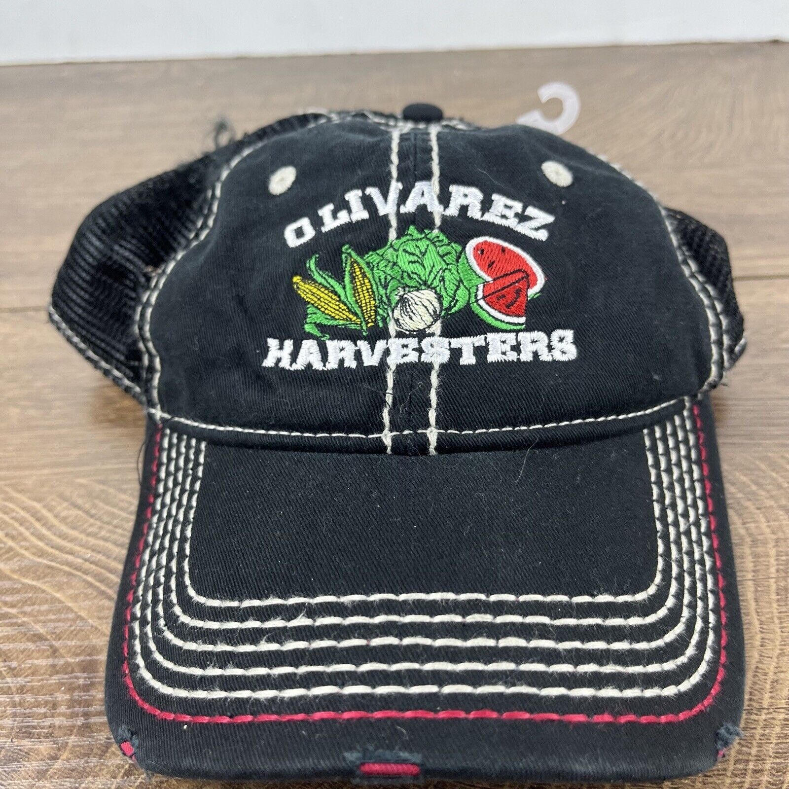 Other Olivarez Harvesters Hat Gray Cap Adjustable Hat Gray Adult F Size ONE SIZE - 7 Thumbnail