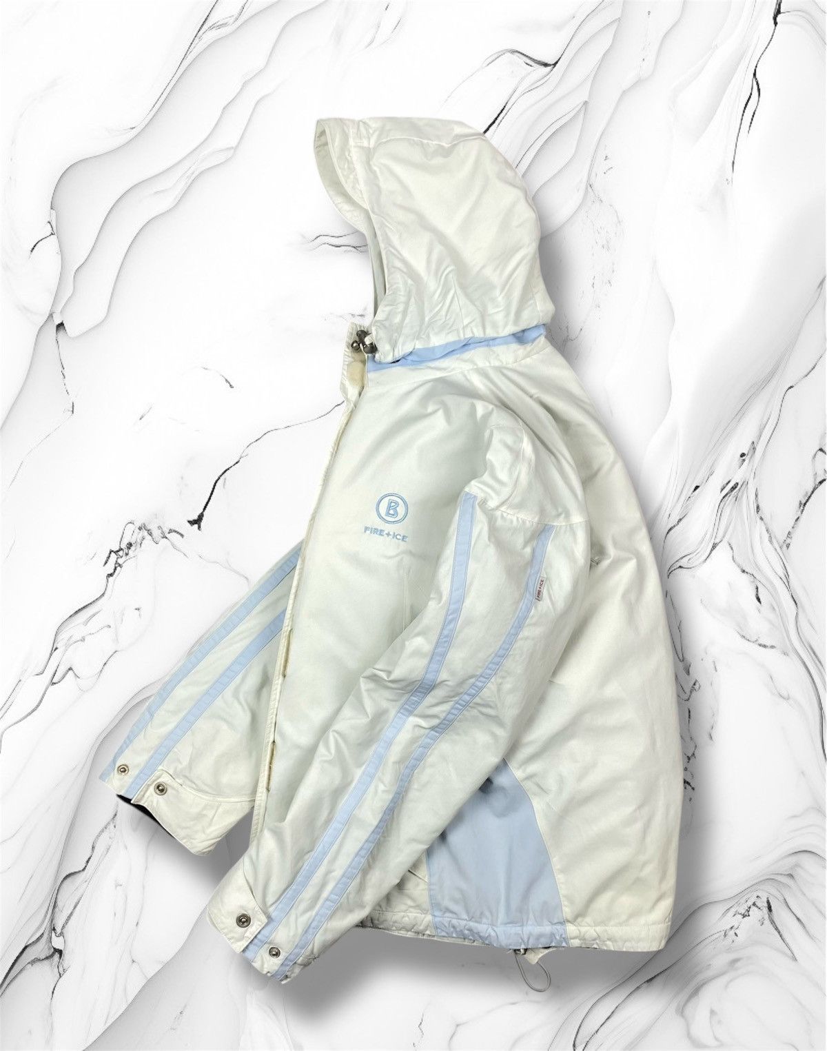 Bogner Women’s Bogner Fire + Ice White Ski Jacket Hooded Winter Size M / US 6-8 / IT 42-44 - 1 Thumbnail