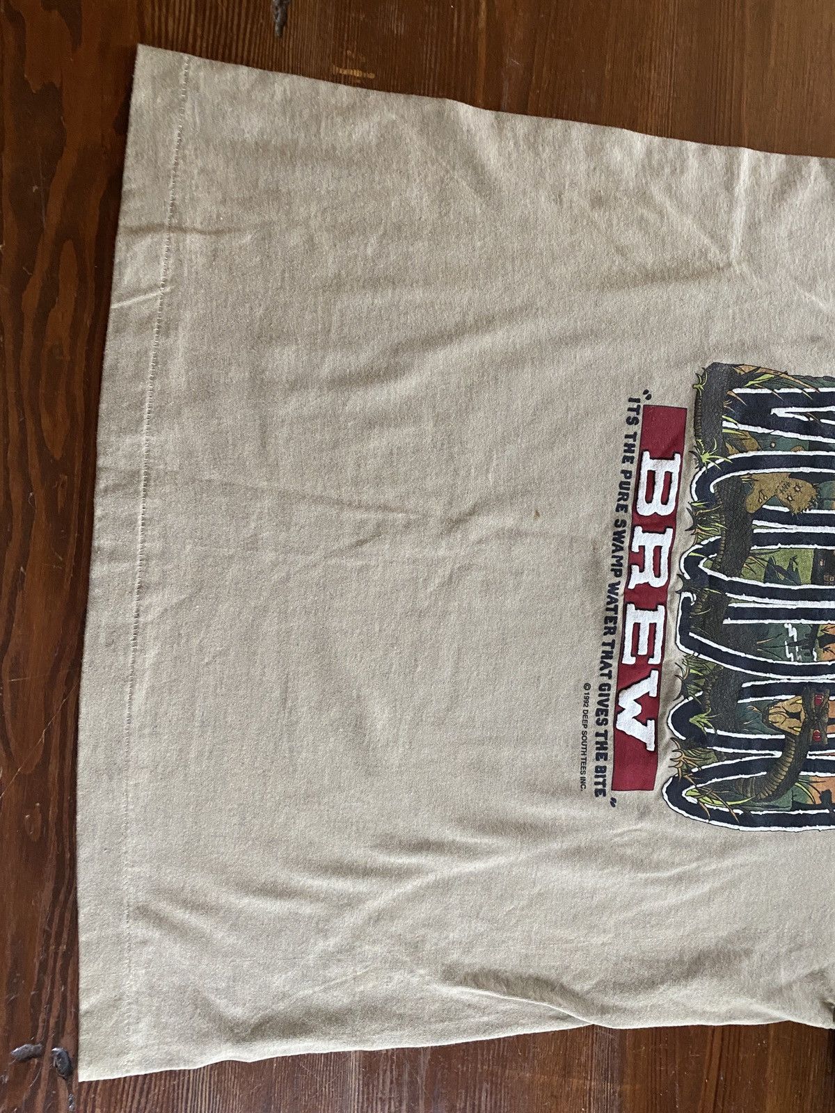 Vintage Vintage ‘92 New Orleans Voodoo Brew Single Stitch Double Tee Size US L / EU 52-54 / 3 - 14 Thumbnail