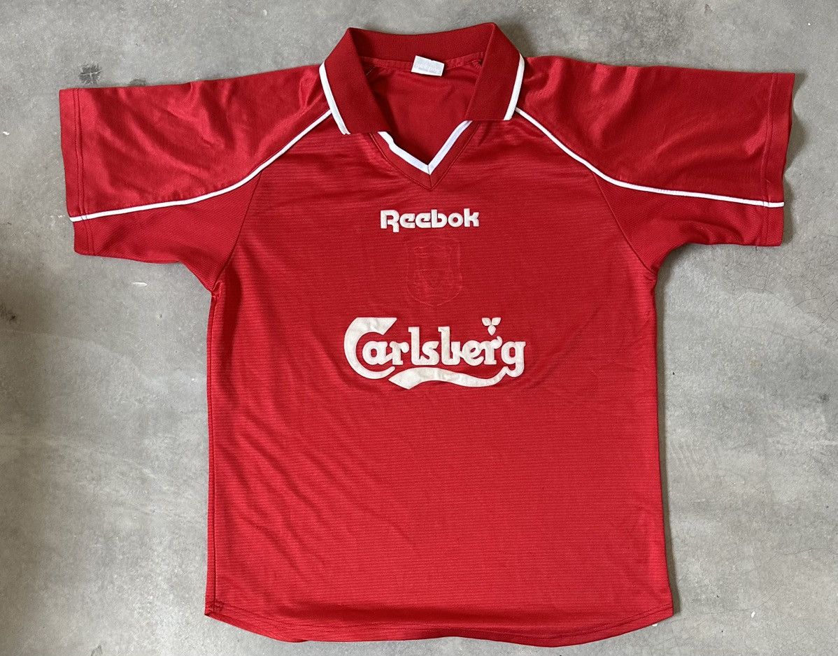 Reebok VINTAGE LIVERPOOL REEBOK CARLSBERG 96/97 HOME JERSEY Size US M / EU 48-50 / 2 - 1 Thumbnail