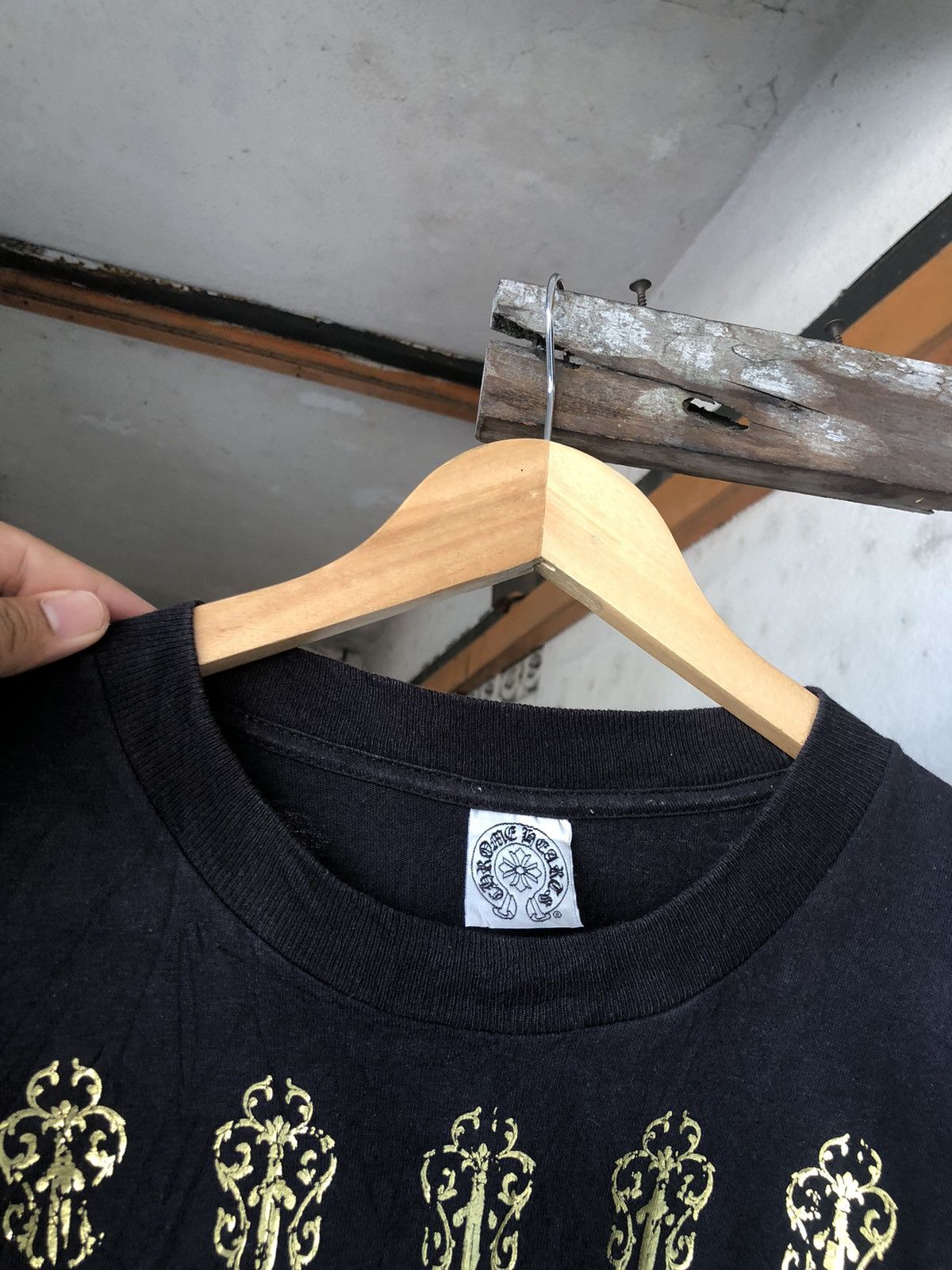 Chrome Hearts Vintage Chrome Heart Dagger Fullprint Tshirt Size US M / EU 48-50 / 2 - 10 Thumbnail