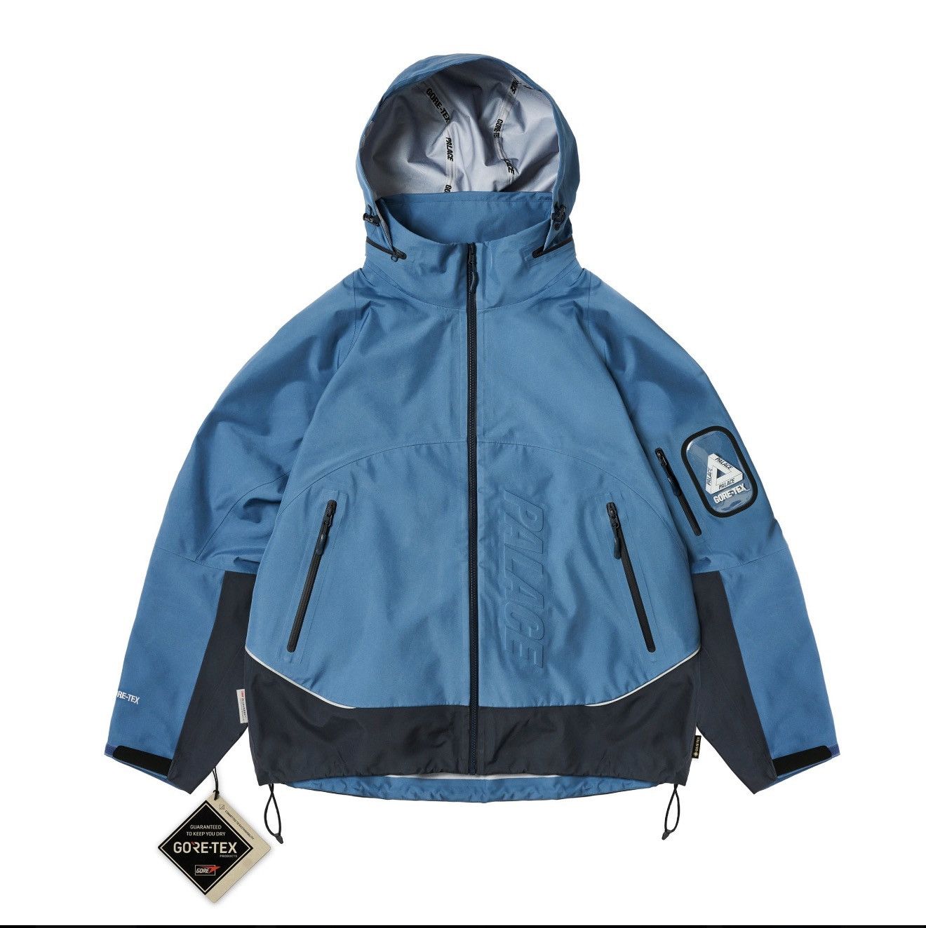 Palace Palace GORE-TEX 3L M-TEK Jacket Blue Size Medium Size US M / EU 48-50 / 2 - 1 Thumbnail