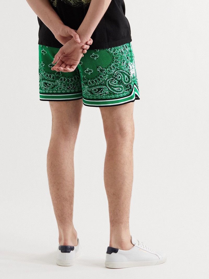 Amiri Amiri Bandana Print B-Ball Drawstring Shorts Size US 32 / EU 48 - 3 Thumbnail