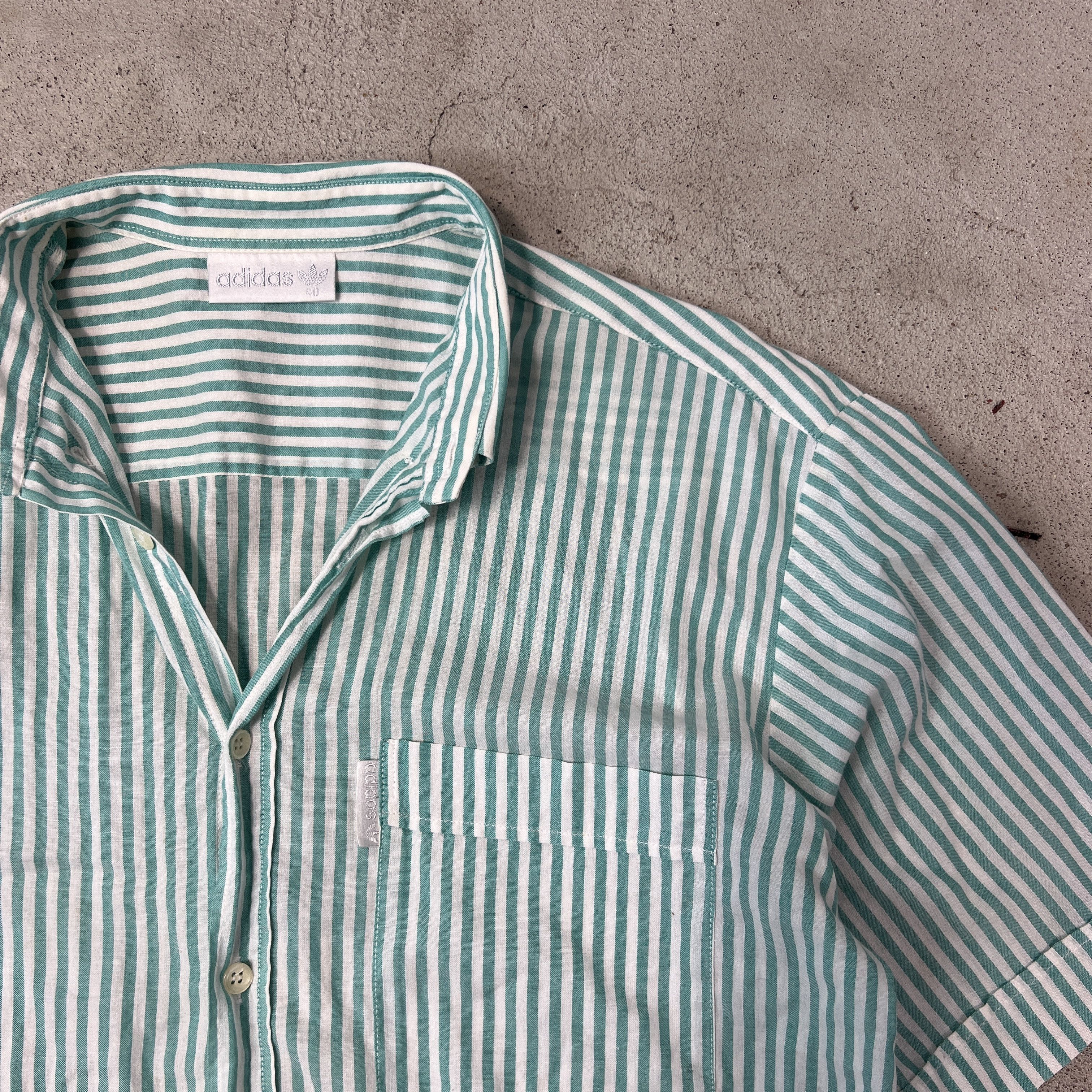 Adidas Vintage Striped Streetwear Old School Adidas Shirt Y2K Size US L / EU 52-54 / 3 - 2 Thumbnail