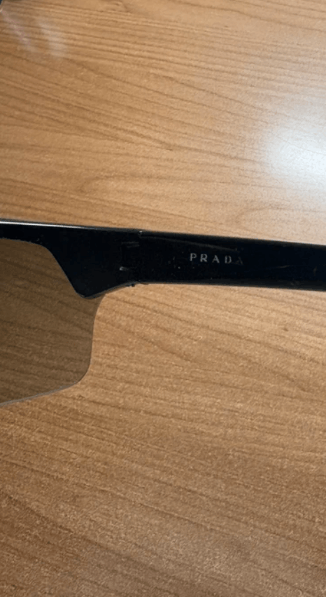 Prada PRADA Sunglasses SPR Star Symbol Wrap Shield Mask Size ONE SIZE - 6 Thumbnail