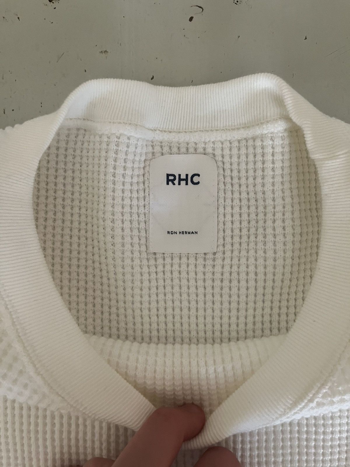 Ron Herman Waffle Knit Sweater