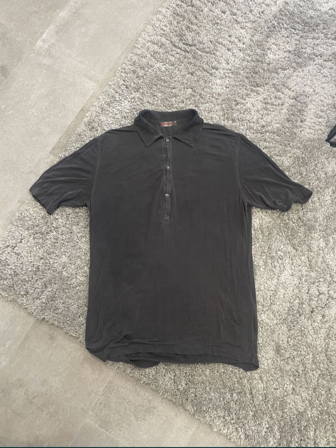 Other Vintage Prada Sport Linea Rossa Silk Mesh Polo Dress Size S / US 4 / IT 40 - 1 Thumbnail