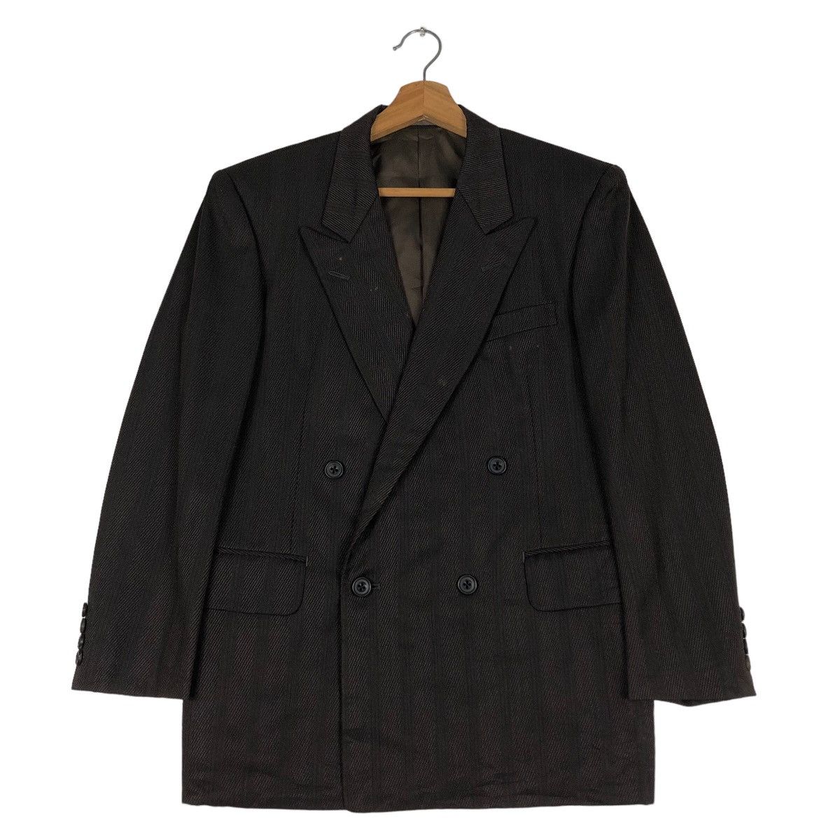 Burberry 🔥Vtg Casual Coats Jacket Double Breast Burberrys Size US M / EU 48-50 / 2 - 1 Thumbnail