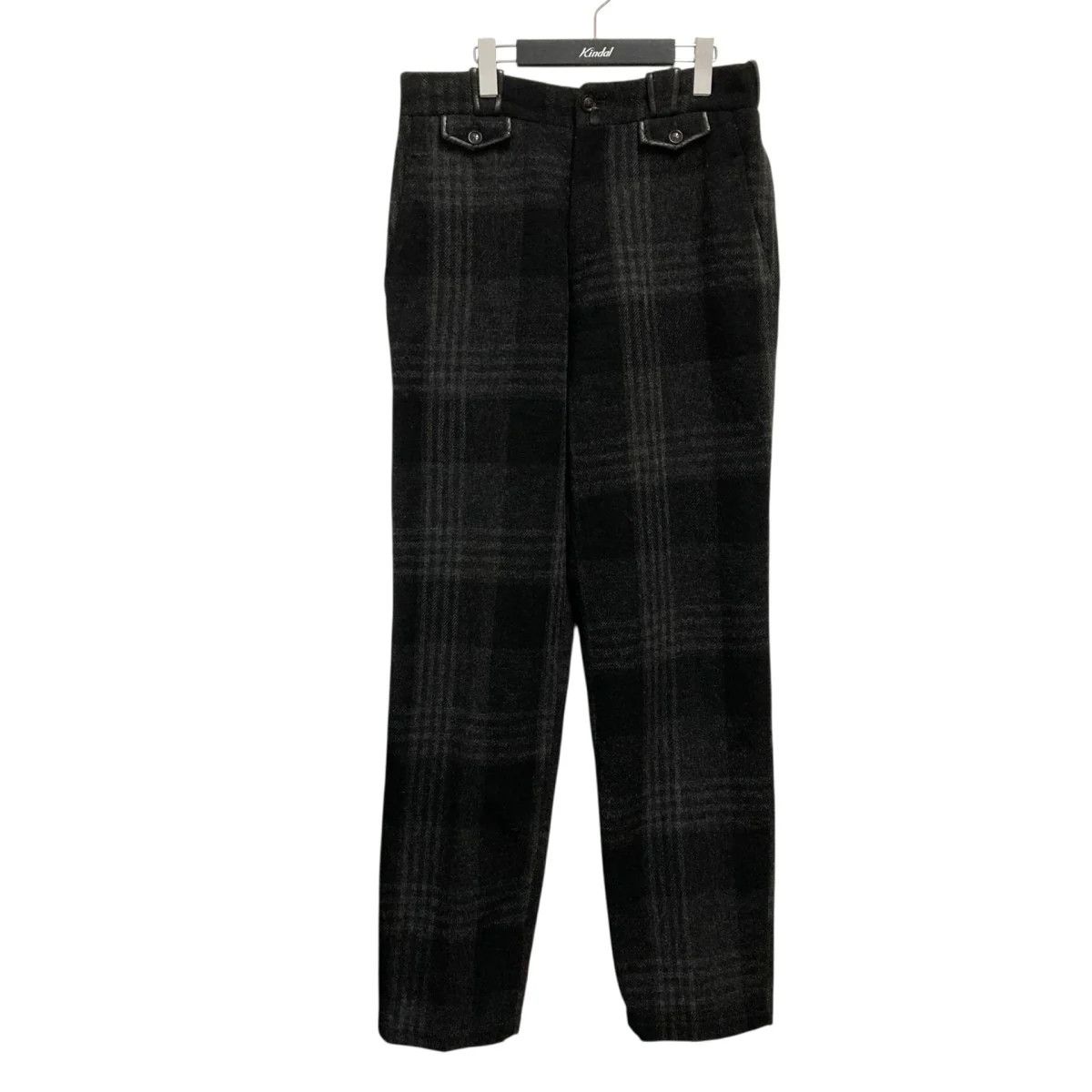 Yohji Yamamoto YOHJI YAMAMOTO/MO P14 105 Checked Pants Size US 31 - 1 Thumbnail