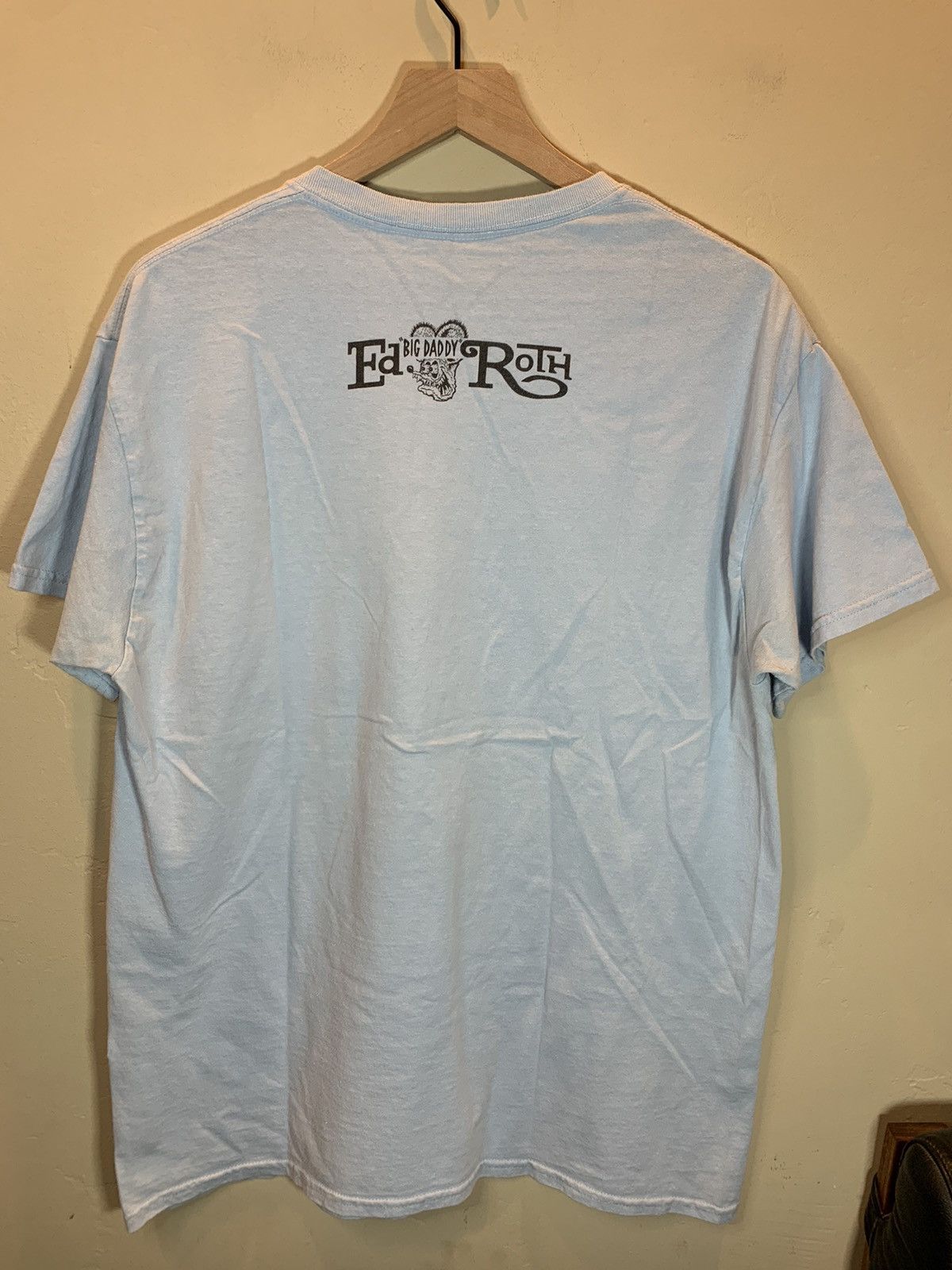 Vintage *RARE* Vintage Rat Fink The Eyeball That Ate My Brain Shirt Size US L / EU 52-54 / 3 - 2 Thumbnail