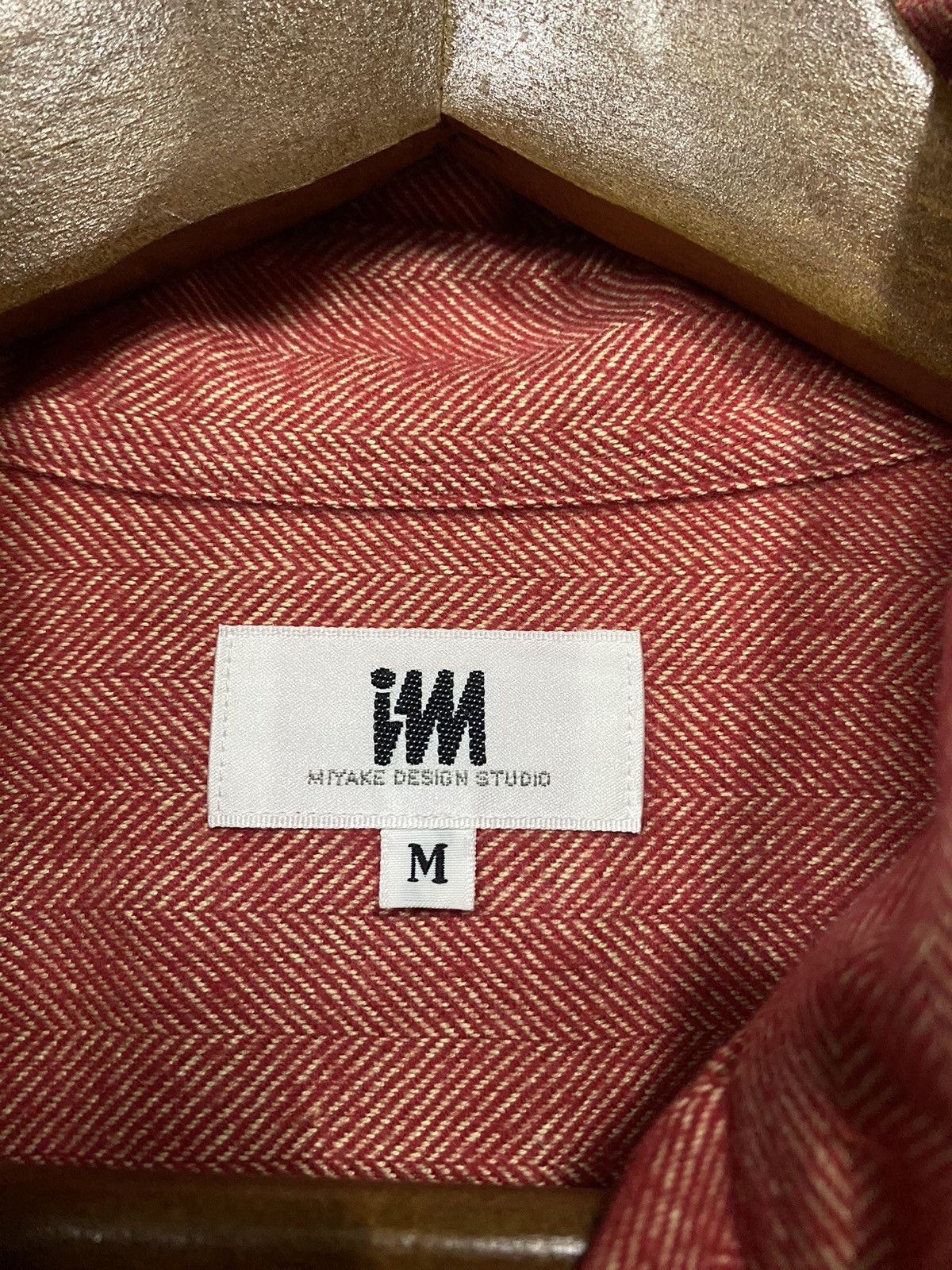 Issey Miyake ISSEY MIYAKE Button Up Long Sleeve Shirt Red Size US M / EU 48-50 / 2 - 3 Thumbnail