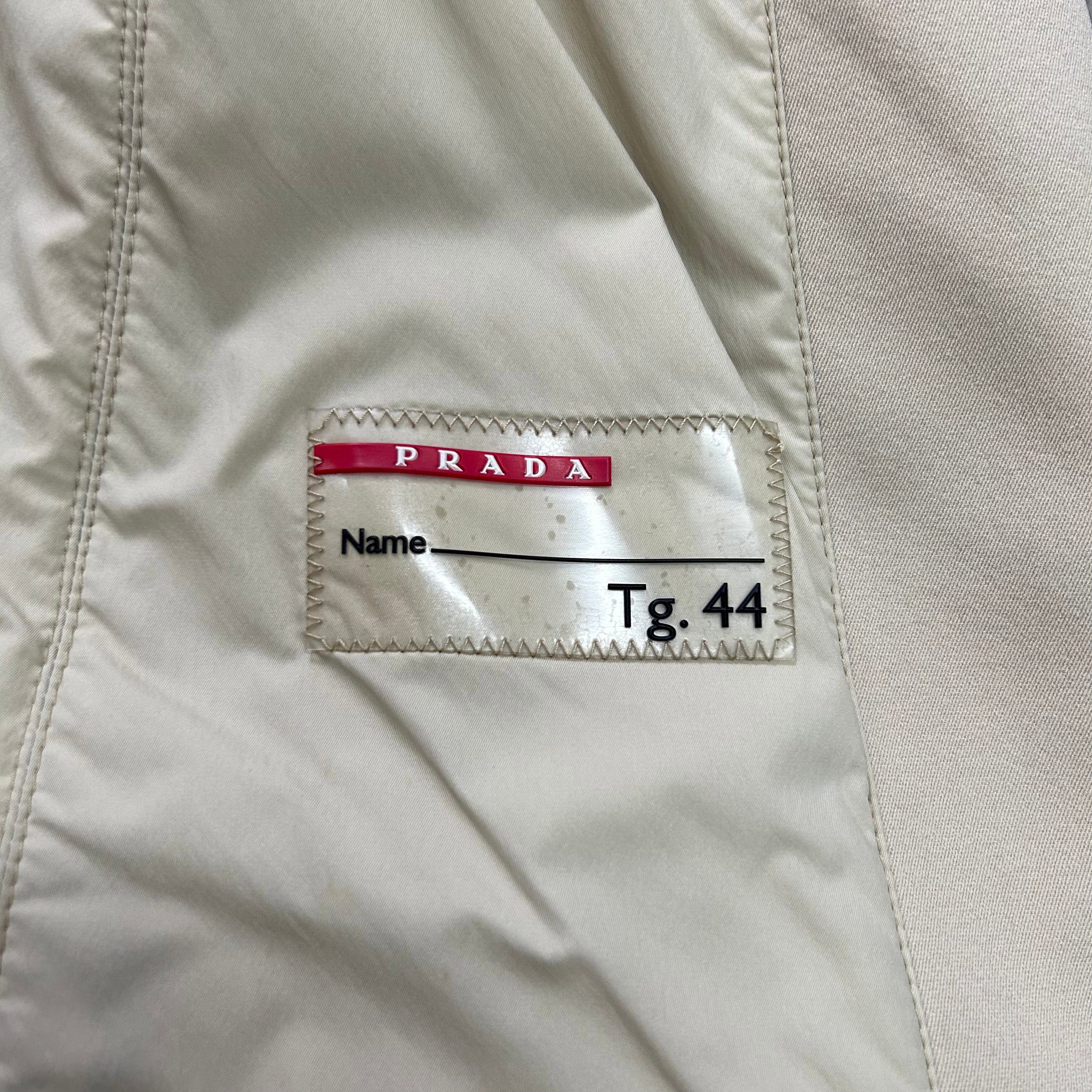 Prada Prada Beige Fur Hooded Jacket Size US M / EU 48-50 / 2 - 8 Thumbnail