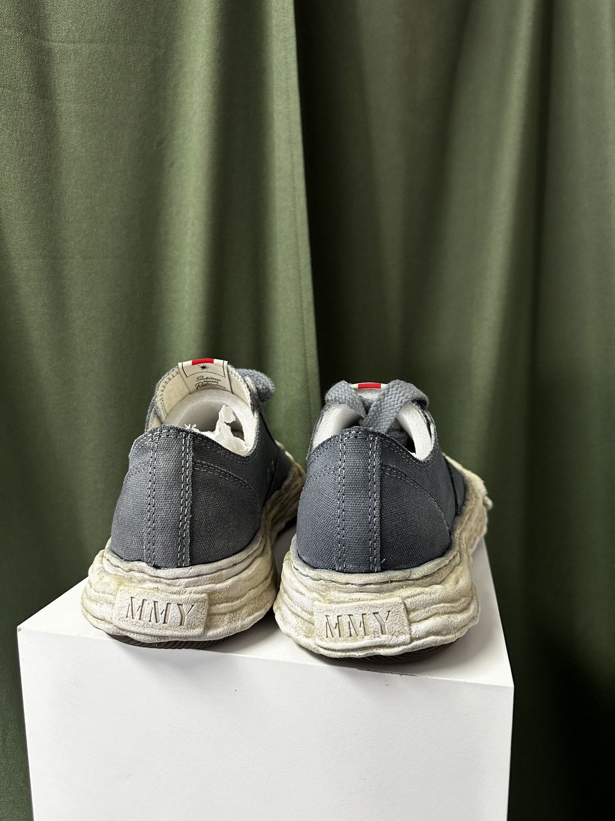 Maison MIHARA YASUHIRO Maison Mihara Peterson 23 OG Sole Canvas Low Dyed Black Size US 10.5 / EU 43-44 - 5 Thumbnail