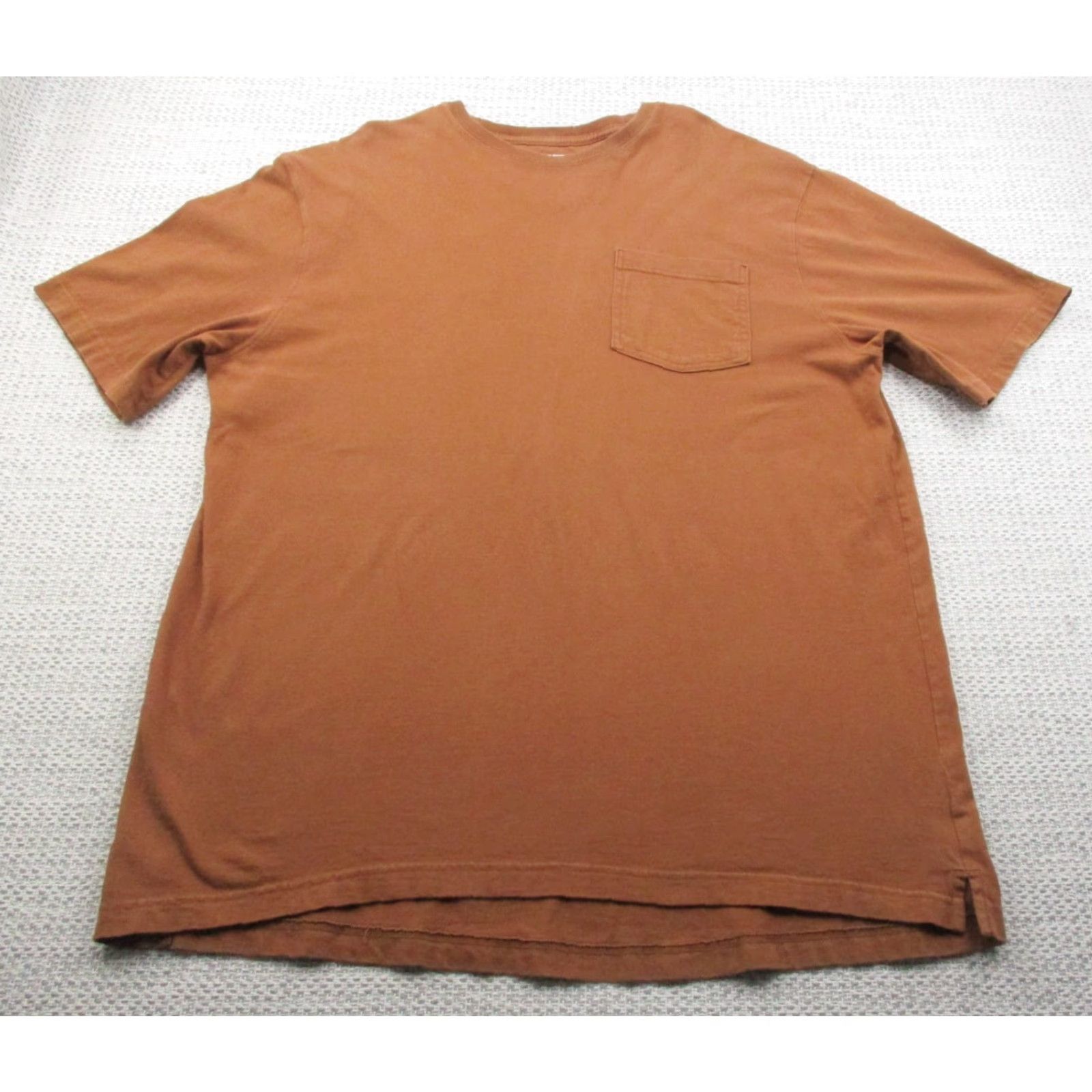 CO Duluth Trading Co T Shirt Mens XL Relaxed Fit Dark Brown Longtail Tee Pocket Shirt Size US XL / EU 56 / 4 - 2 Thumbnail