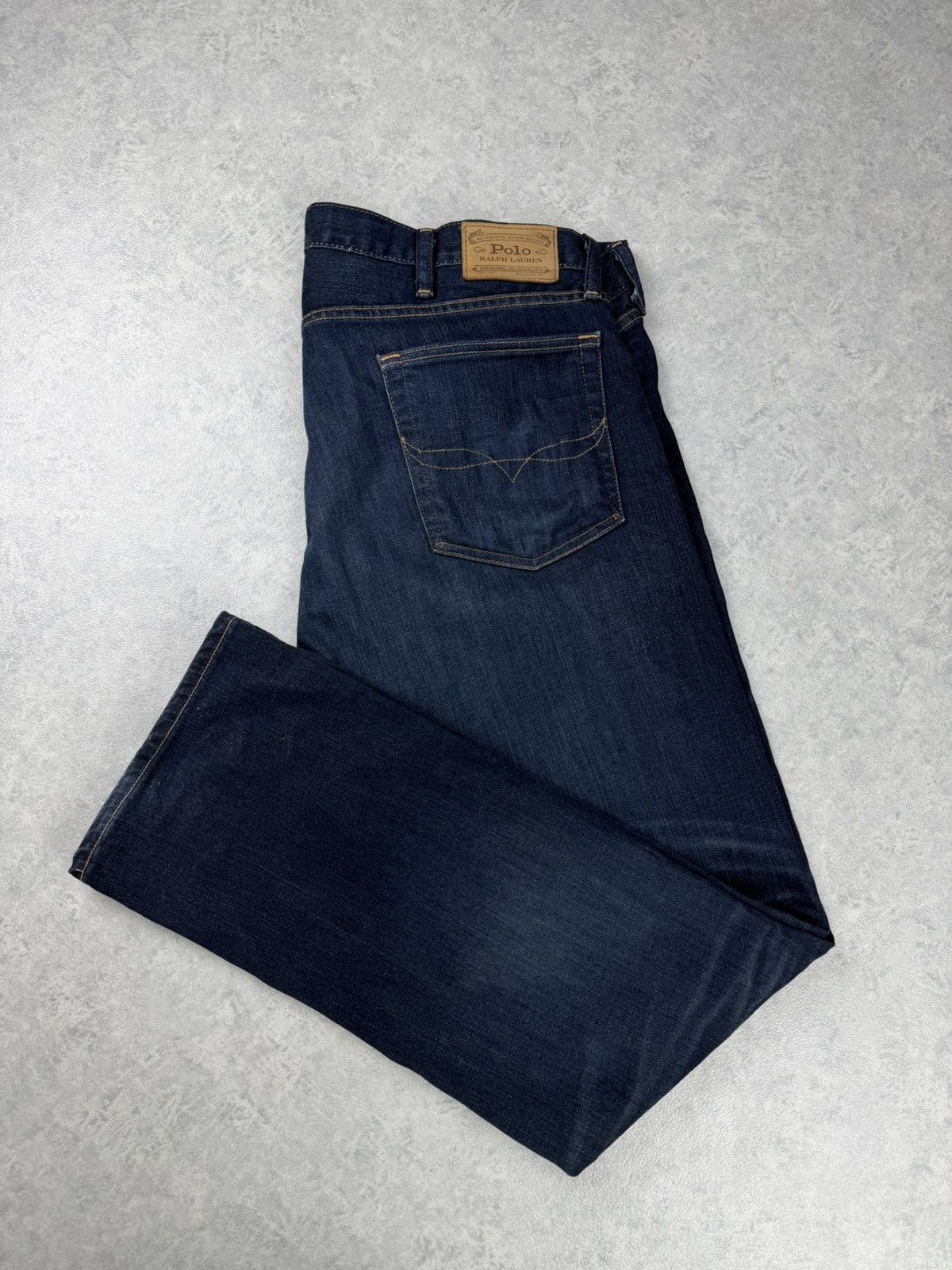 Polo Ralph Lauren Polo Ralph Lauren Varick Slim Straight Denim Jeans 40x32 Size US 40 / EU 56 - 17 Thumbnail