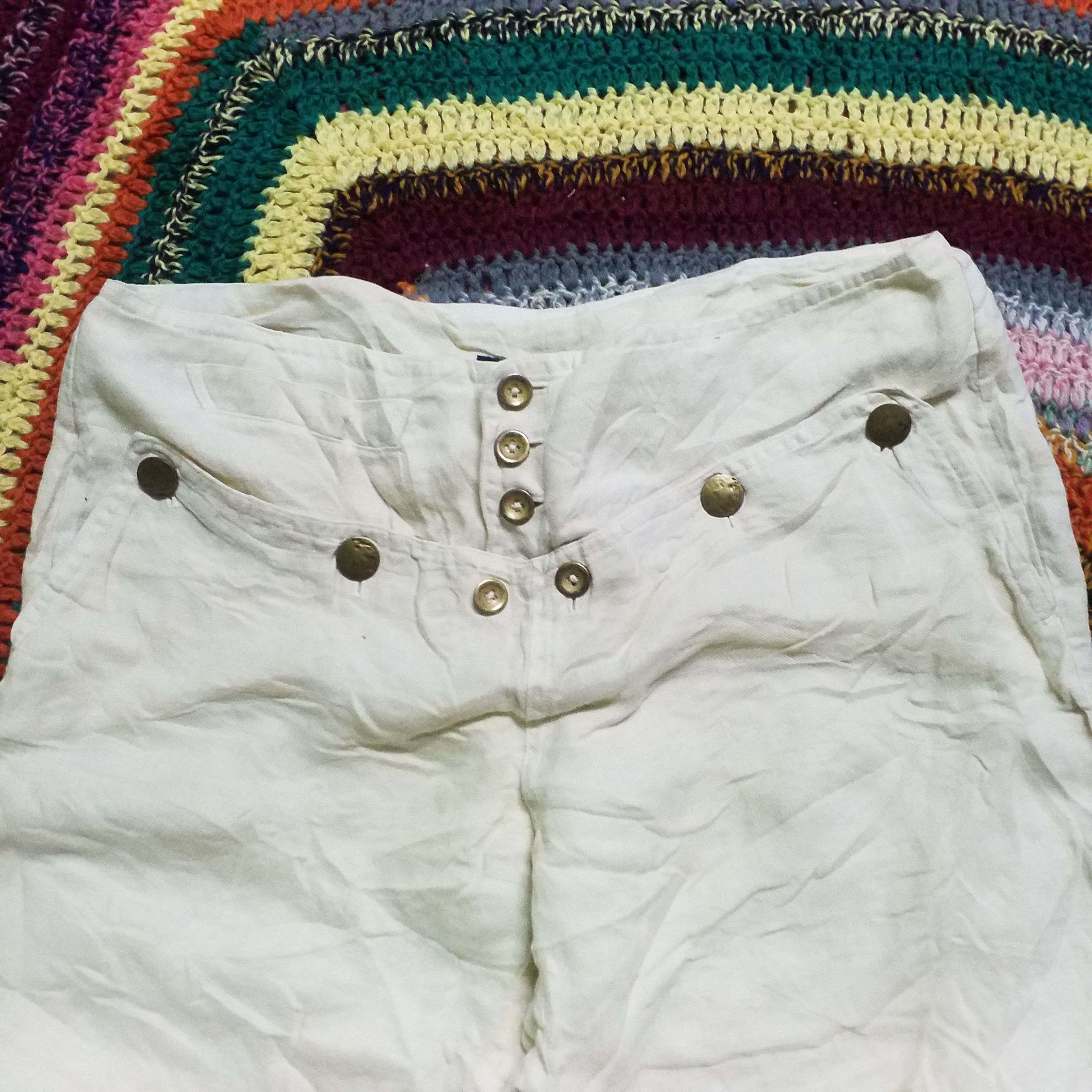 Ralph Lauren RALPH LAUREN PALAZO PANT LINEN Size 29" - 7 Thumbnail