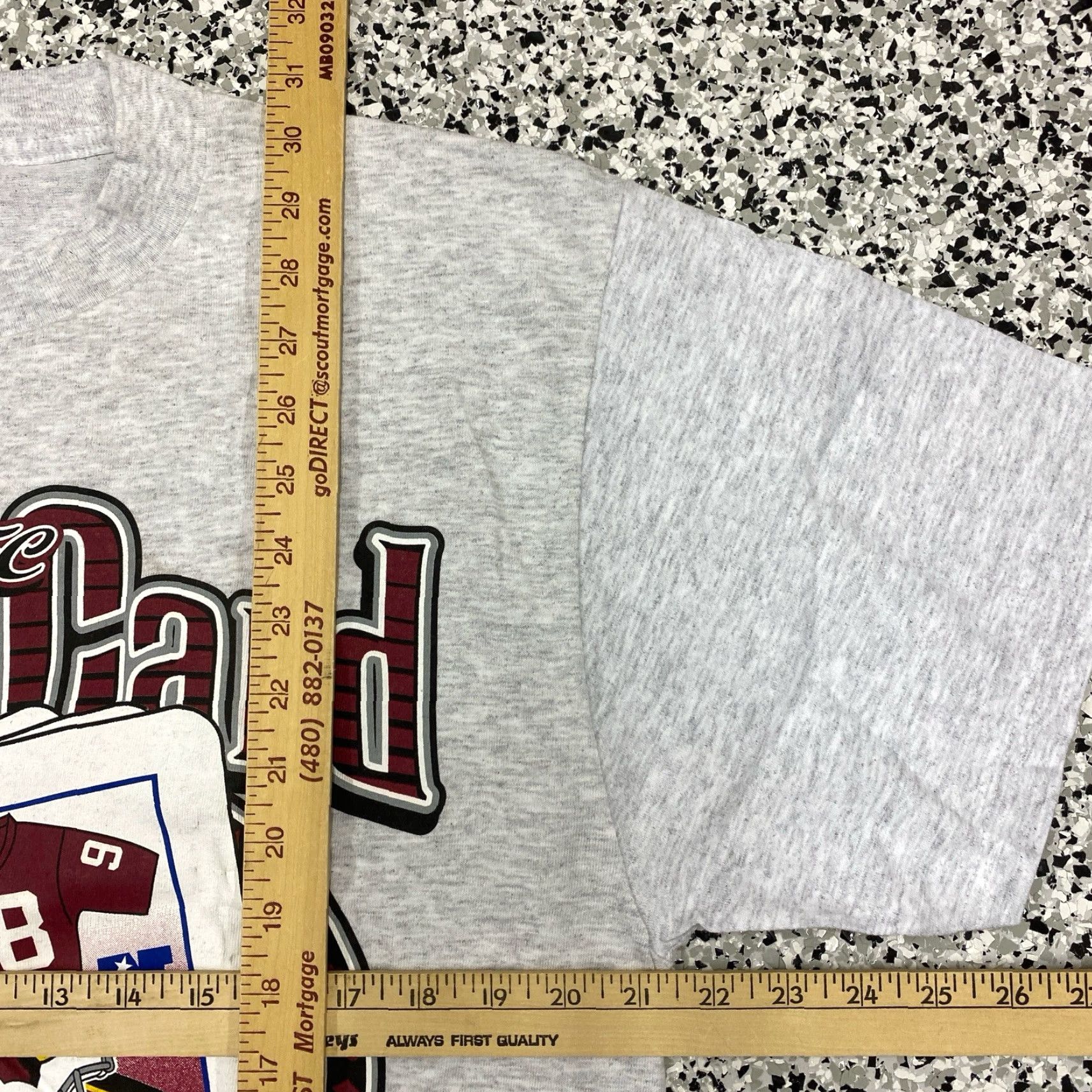 Logo 7 VINTAGE Logo 7 Arizona Cardinals T-Shirt Large Gray Mens 90s Sports NFL Football Logo7 Graphic Print Crew Neck Size US L / EU 52-54 / 3 - 2 Thumbnail