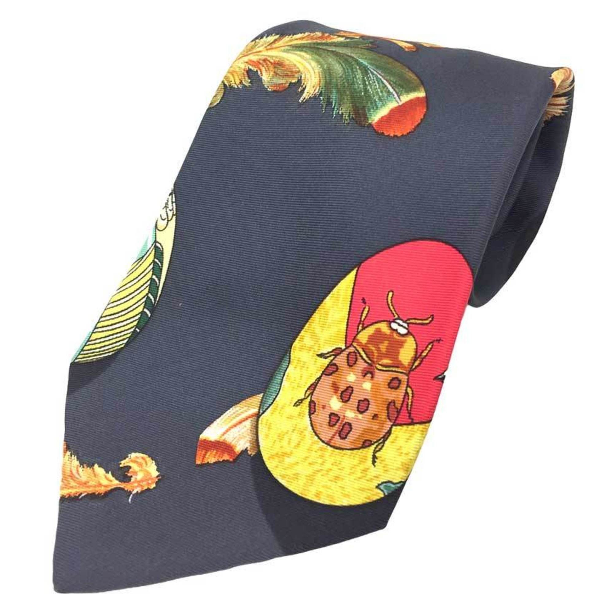 Hermes HERMES necktie COUVEE D'Hermes chicks Couvee Delmes 100% silk Men's Size ONE SIZE - 1 Thumbnail