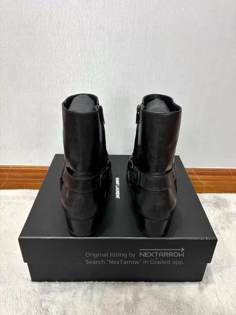 Saint Laurent Paris Saint Laurent Paris Black Chain Chelsea Boots i Size US 11 / EU 44 - 4 Thumbnail