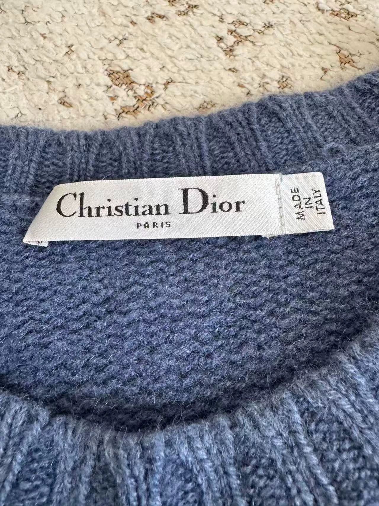 Dior Dior Women's Cashmere Sweater 38 Authentic Size S / US 4 / IT 40 - 3 Thumbnail