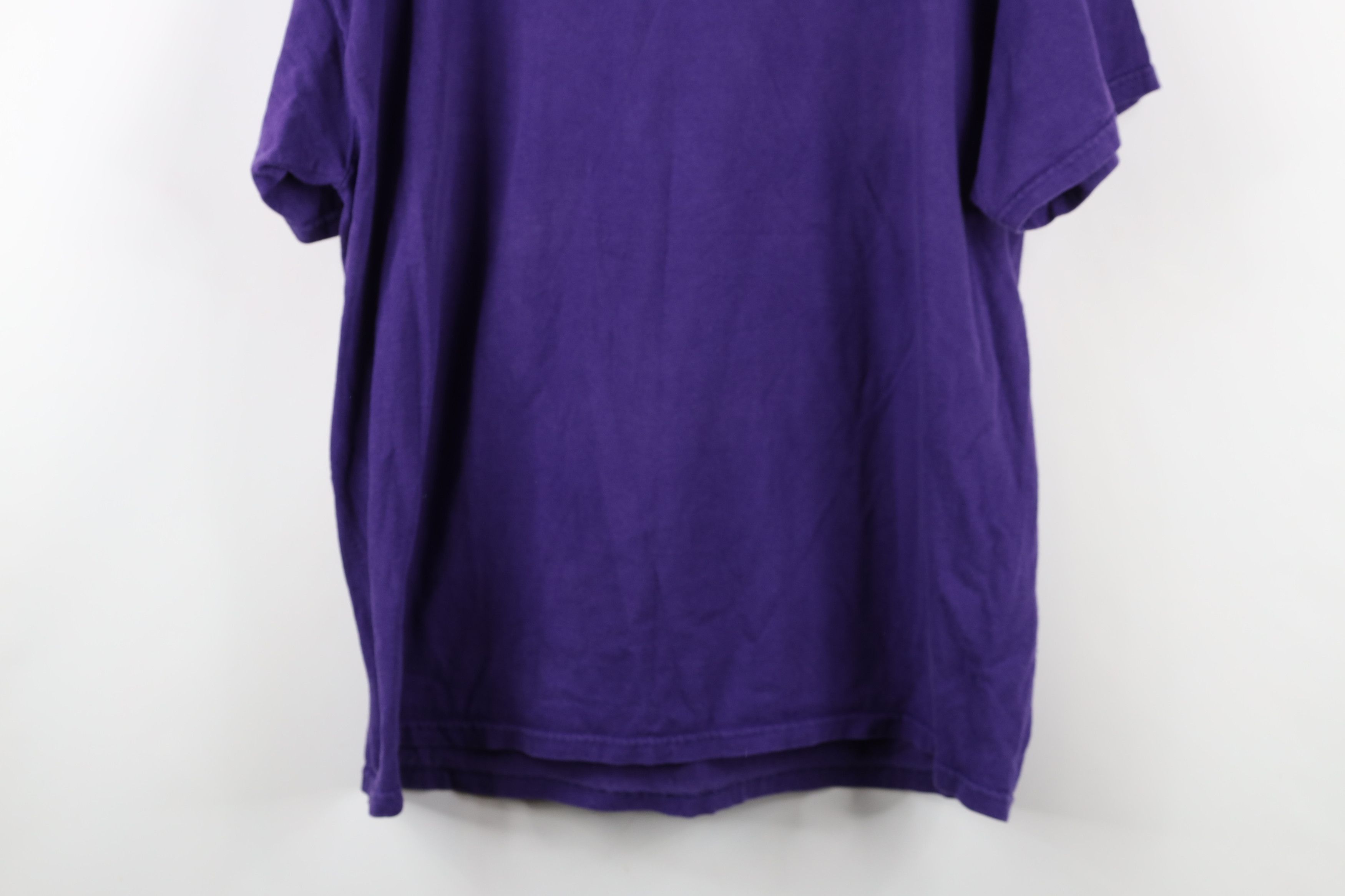 Vintage Vintage 90s Spell Kaytee Fiesta Pet Food T-Shirt Purple USA Size XL / US 12-14 / IT 48-50 - 14 Thumbnail