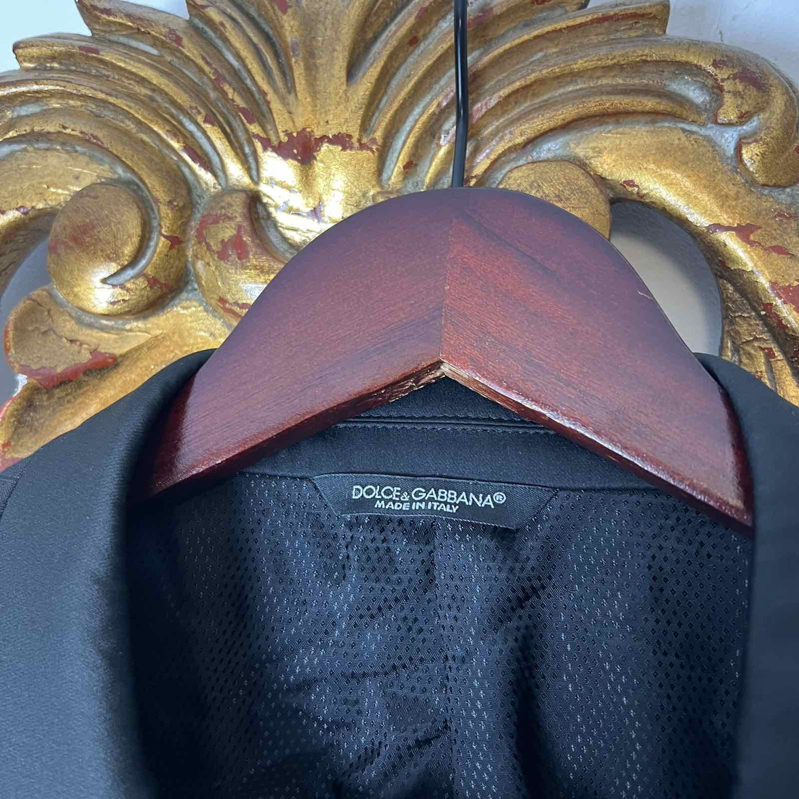Dolce & Gabbana Dolce & Gabbana D&G avant garde black blazer Size XL / US 12-14 / IT 48-50 - 4 Thumbnail