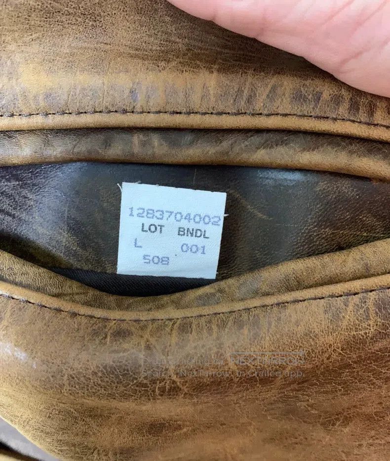 Schott Schott 508 Postman leather coat Size US L / EU 52-54 / 3 - 6 Thumbnail