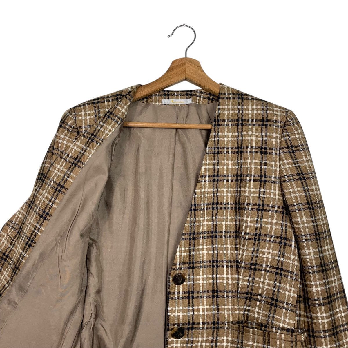 Aquascutum Aquascutum Tartan Crop Jacket Size M / US 6-8 / IT 42-44 - 10 Thumbnail