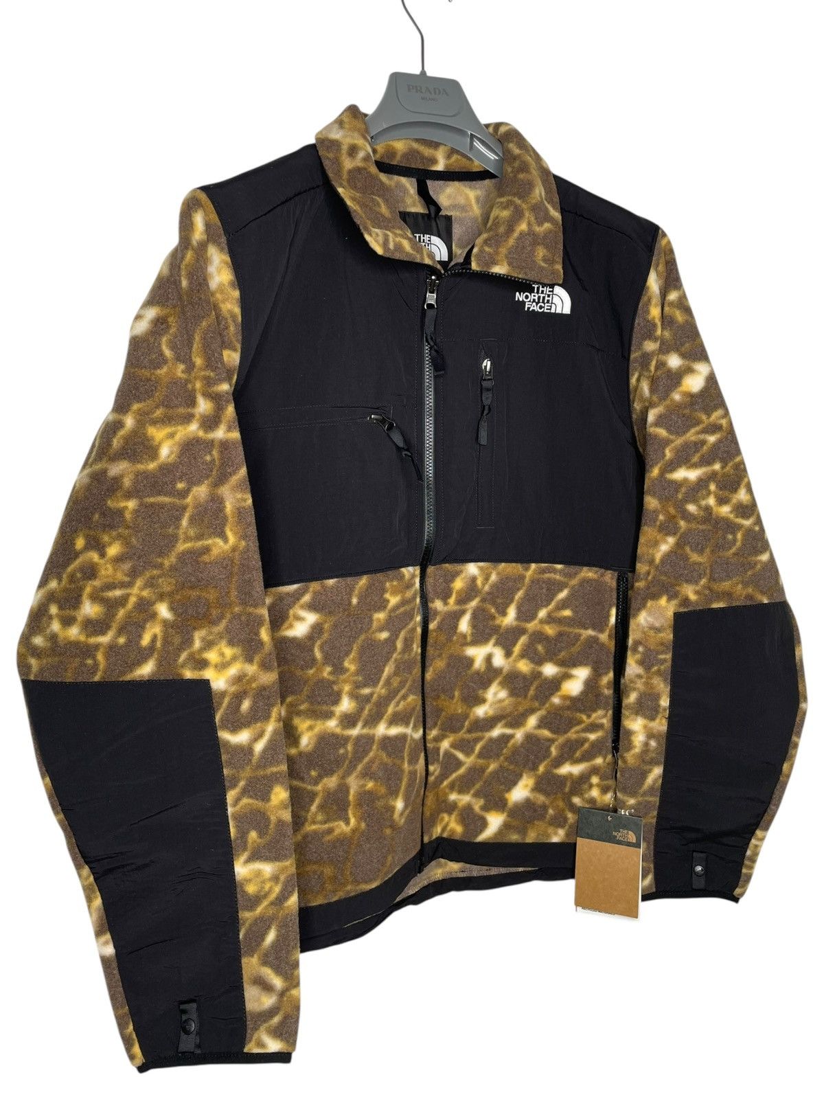 The North Face North Face Denali Fleece Jacke Neu - Braun Holz Design Size US XL / EU 56 / 4 - 2 Thumbnail