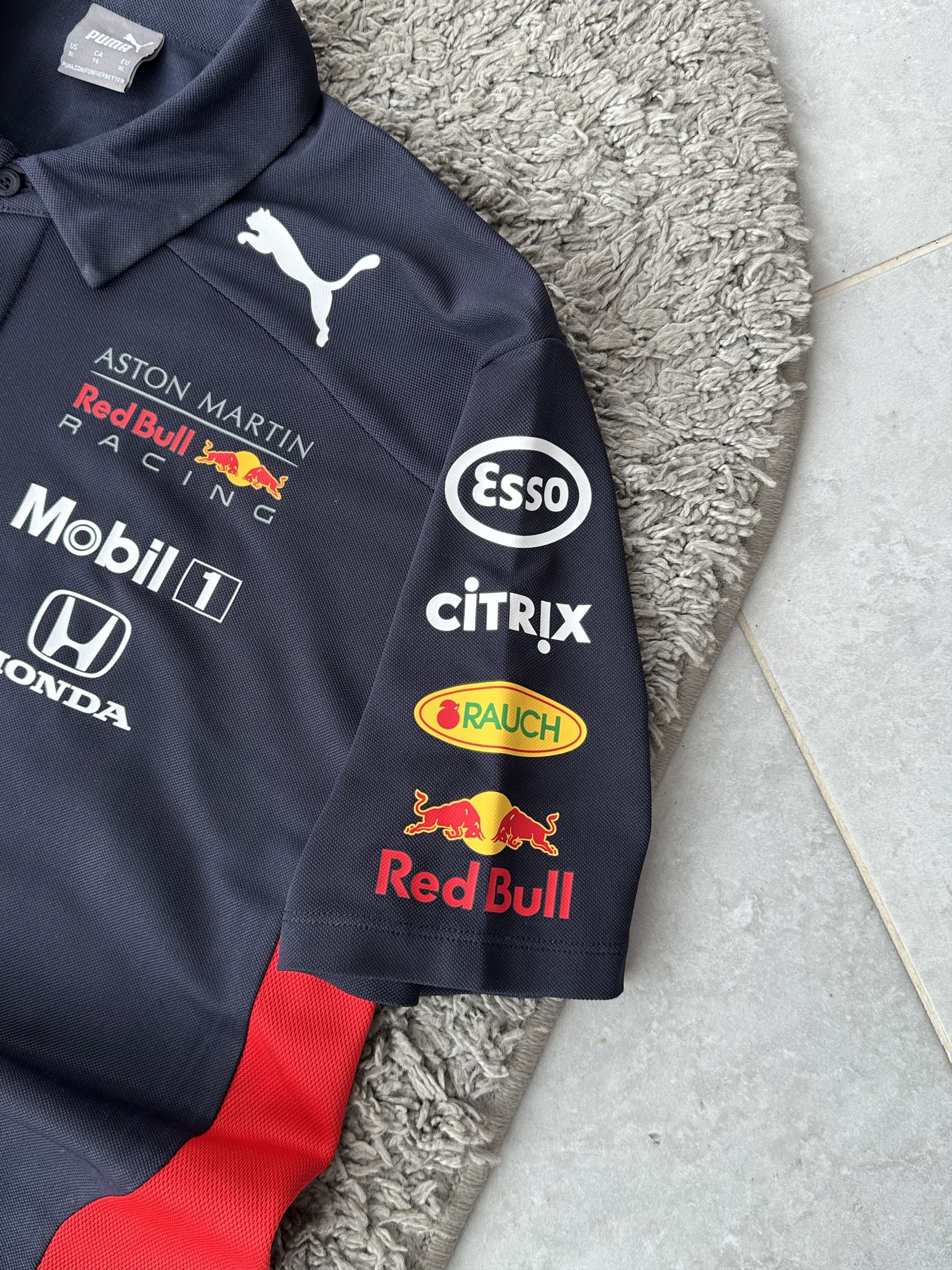 Puma Puma Polo Redbull Racing Team Aston Martin Mobil Honda Size US XL / EU 56 / 4 - 3 Thumbnail