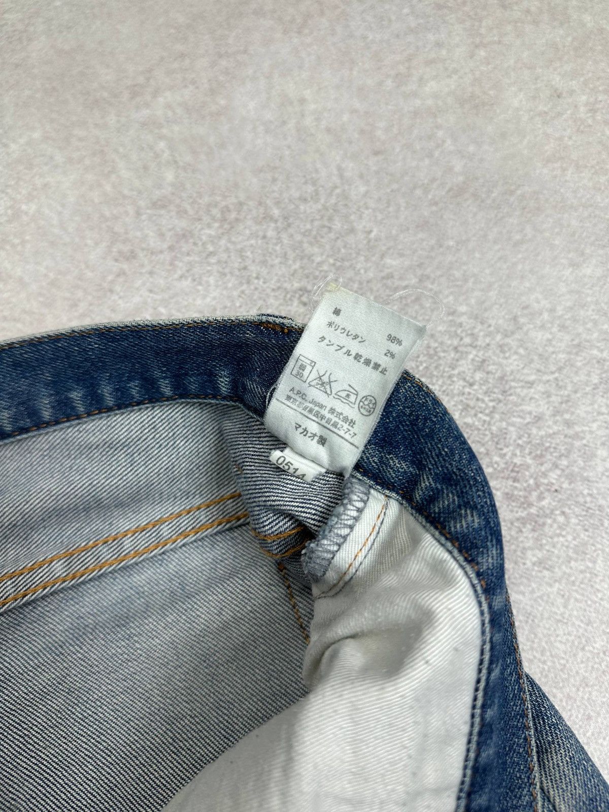 A.P.C. Vintage A.P.C New Standart Blue Jeans Pants Rare 31 Size US 31 - 9 Thumbnail