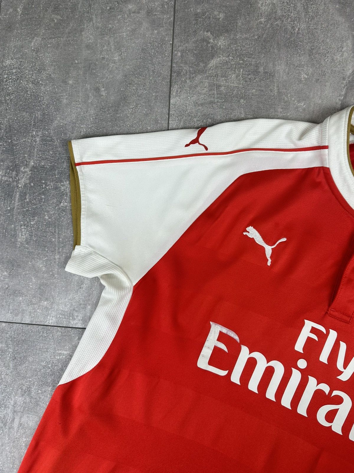 Puma Puma Arsenal Home 2015/16 Soccer Jersey Size US XL / EU 56 / 4 - 8 Thumbnail