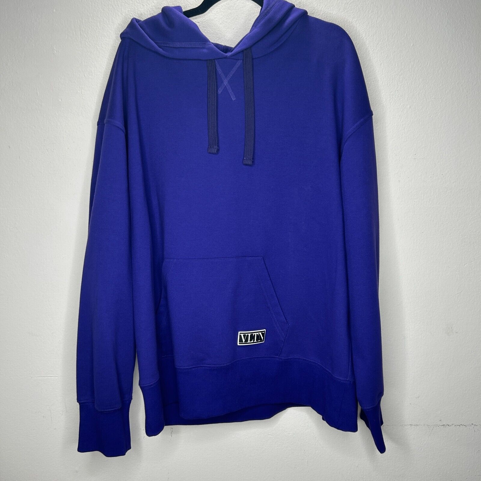 Valentino Valentino Purple Oversize Long Sleeve Hoodie Pocket VLTN Size US XL / EU 56 / 4 - 3 Thumbnail
