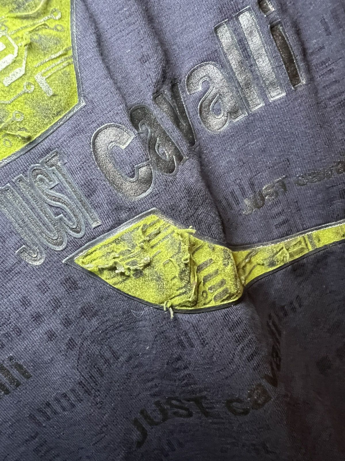 Just Cavalli Just Cavalli digital logo longsleeve shirt Size US XL / EU 56 / 4 - 11 Thumbnail