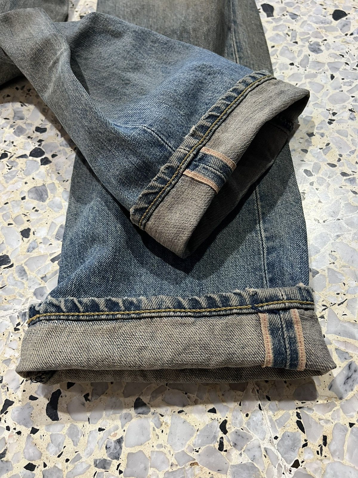 Levi's Vintage Clothing Vintage Levis 503B Selvedge Big E Denim Jeans Size US 30 / EU 46 - 12 Thumbnail